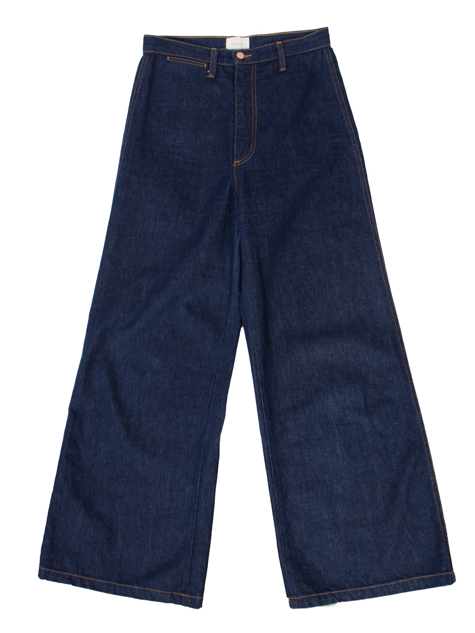 Doen Dark Wash Wide Leg Jeans