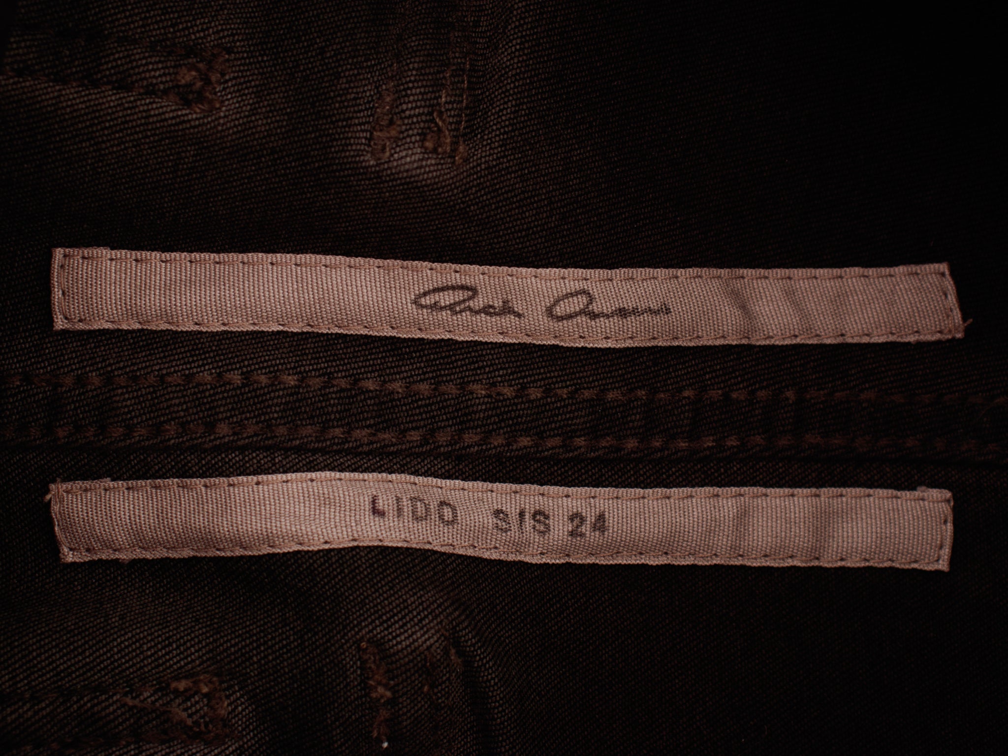 SS 2024 Rick Owens Stefan Cargo Pants