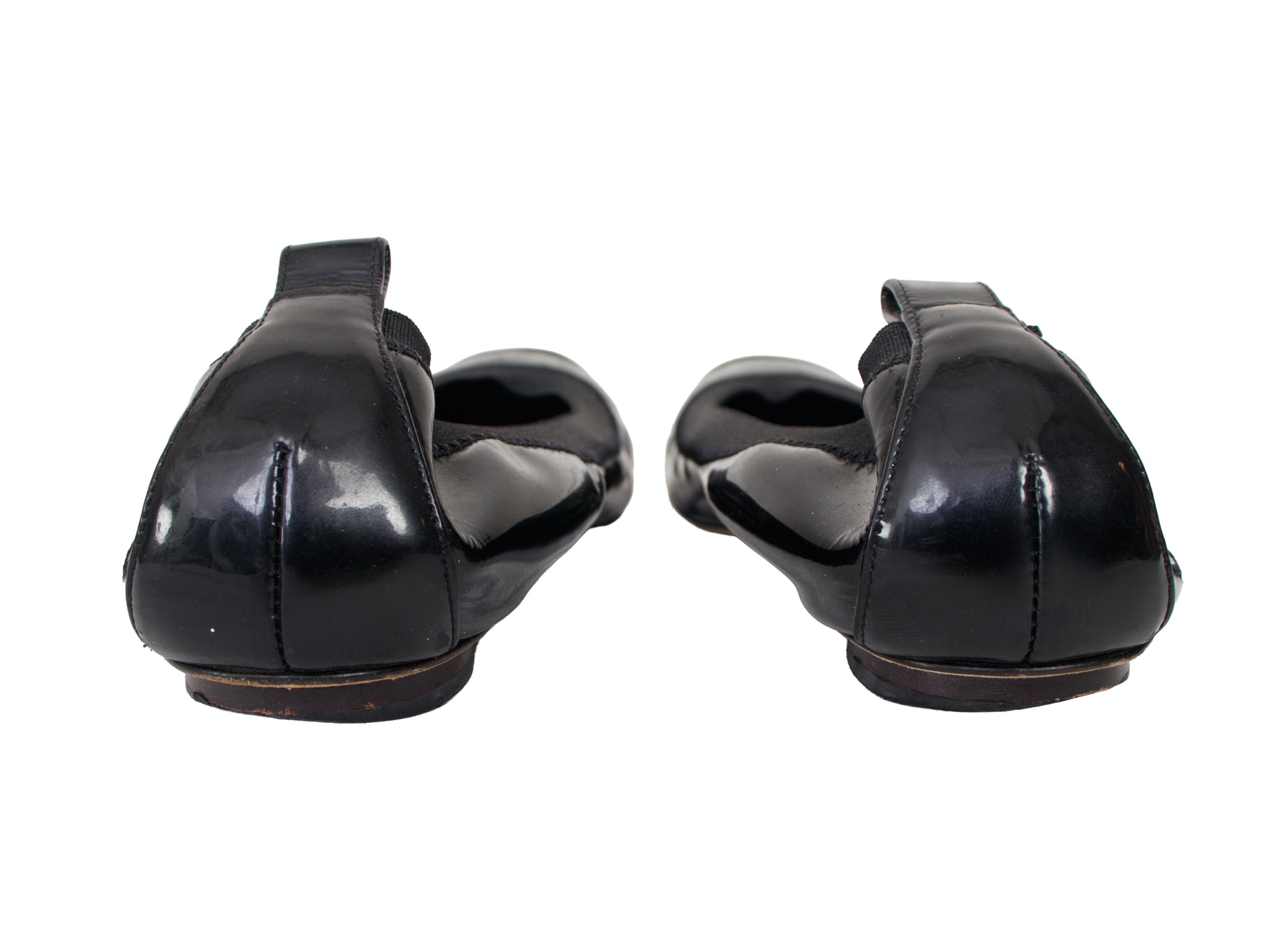 2008 Chanel Patent Leather Ballet Flats as-is