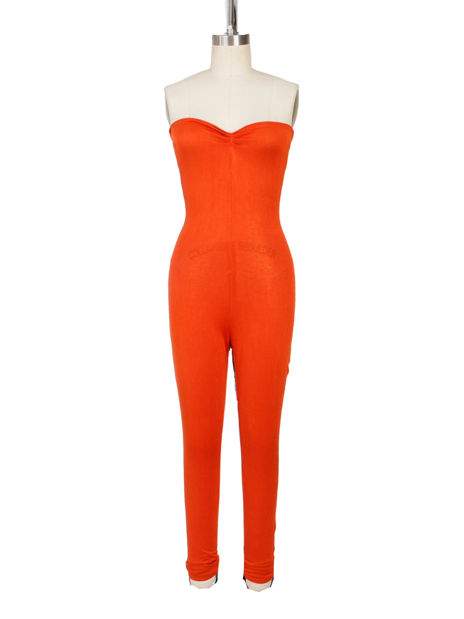 OMO Norma Kamali Lycra Jersey Strapless Jumpsuit