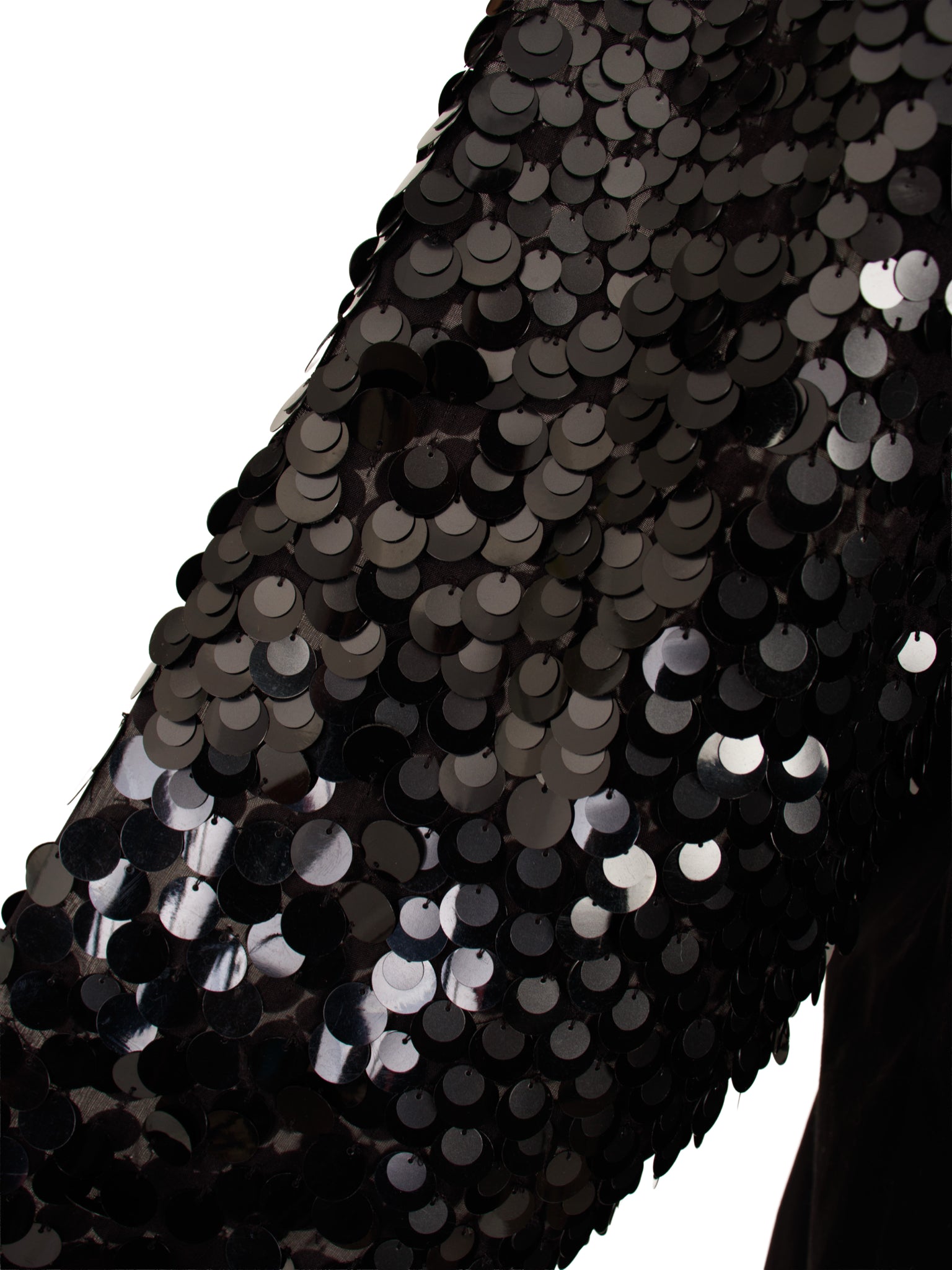 Dries Van Noten Poplin Sequin Paillette Shirt as-is