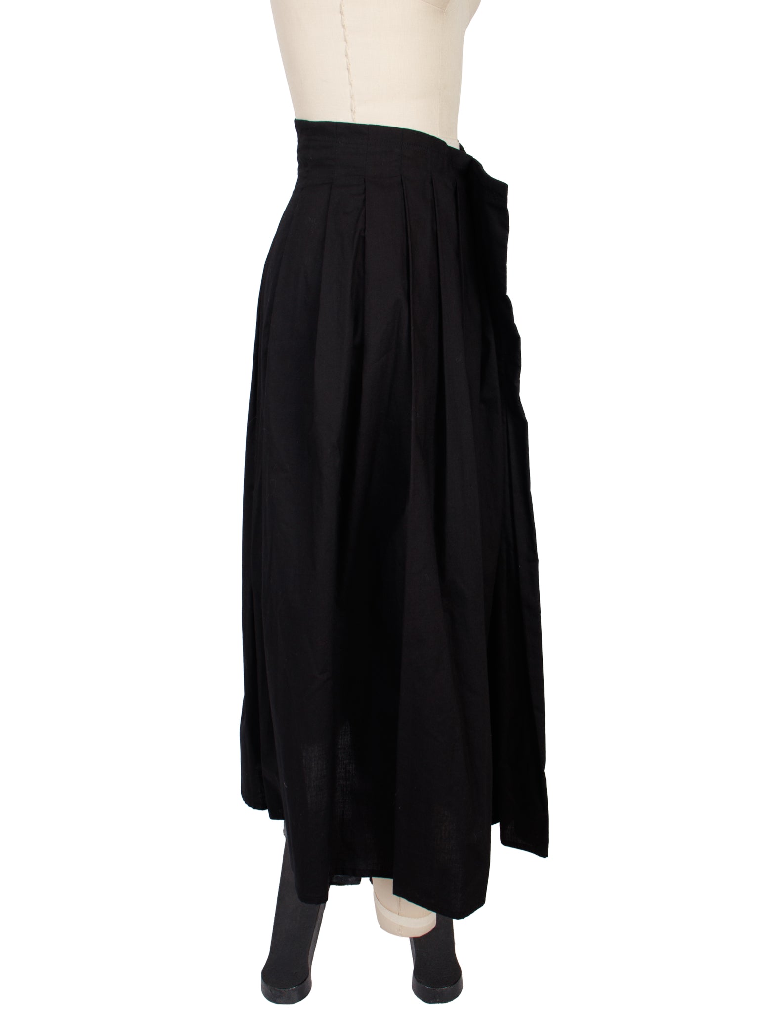 AW 2016 Y's by Yohji Yamamoto Pleated Skirt