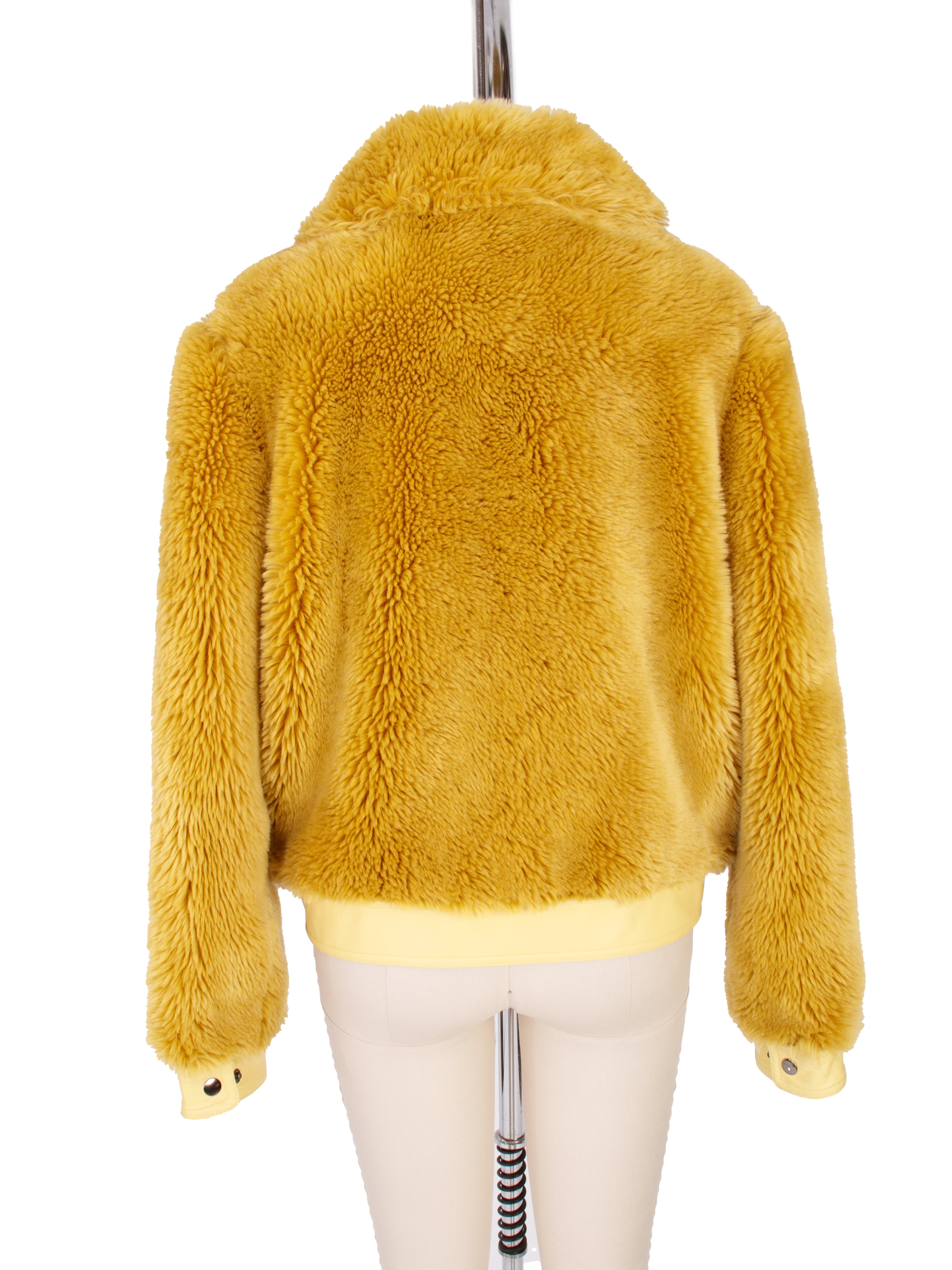 Maryam Nassir Zadeh Linus Faux Fur Bomber | Mercy Vintage