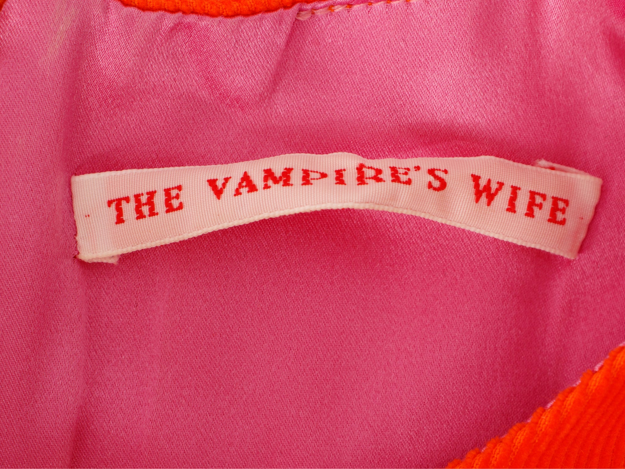 The Vampire's Wife Corduroy Mini Dress