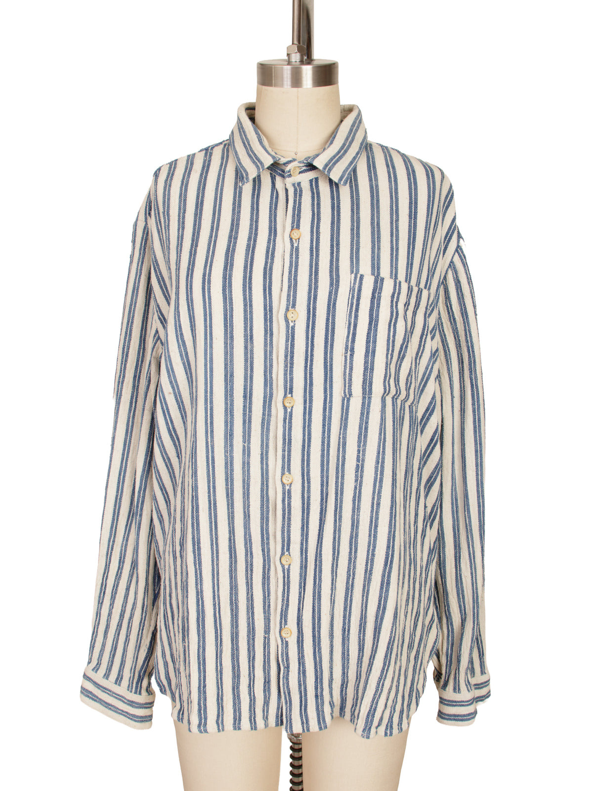 11.11 Eleven Eleven Woven Stripe Shirt