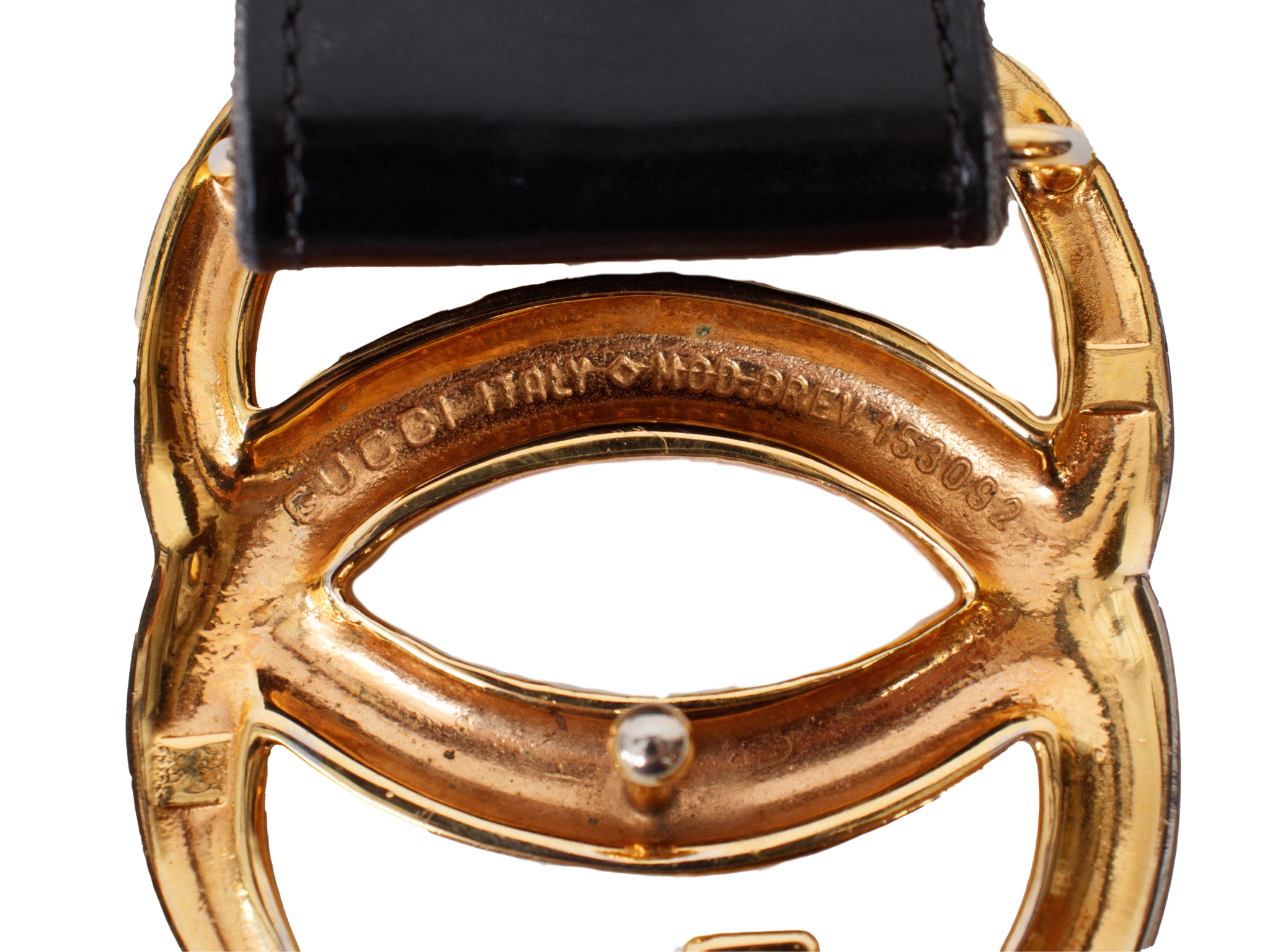 80s Gucci GG Marmont Leather Belt*