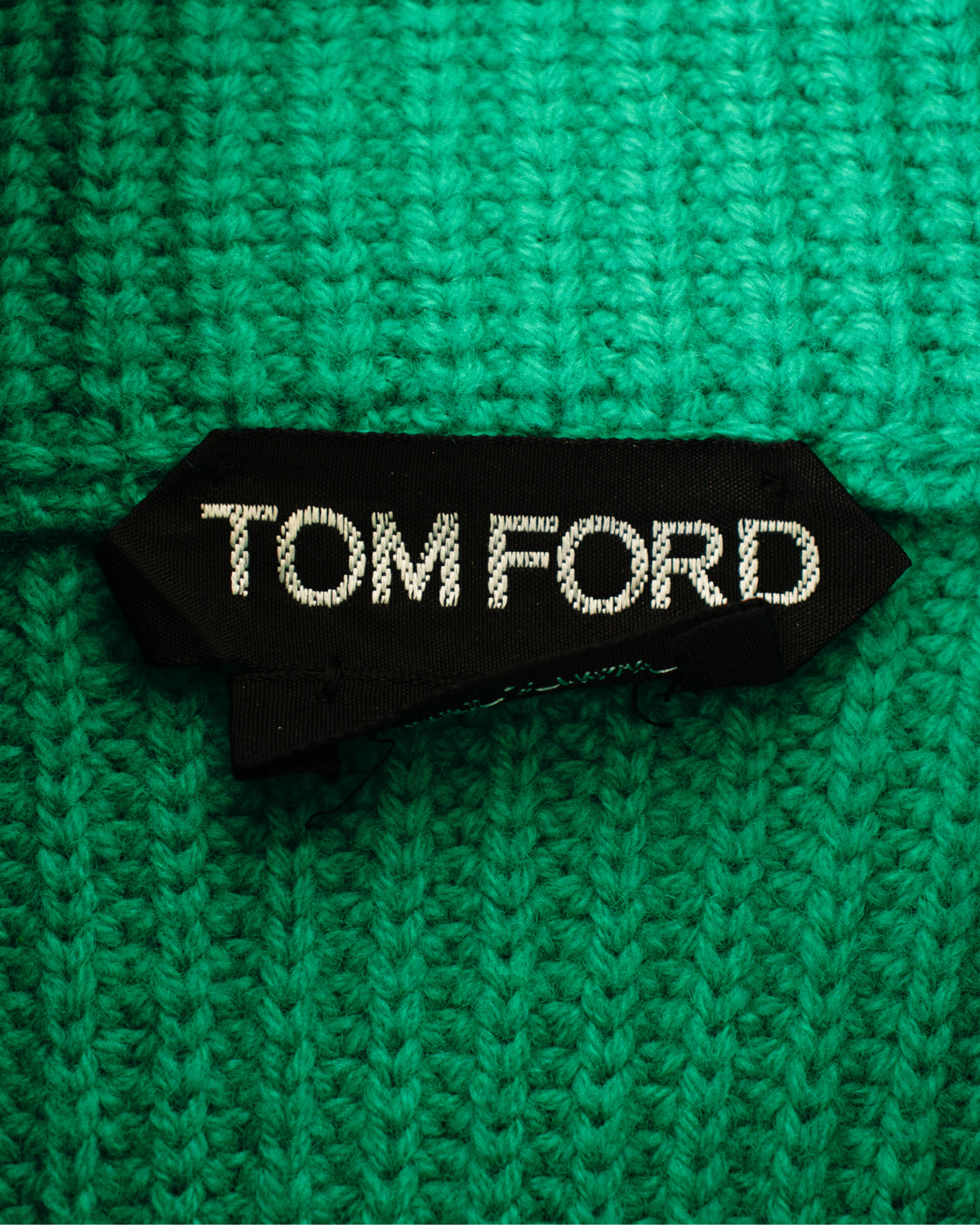 Tom Ford Wool Rib Knit Cardigan