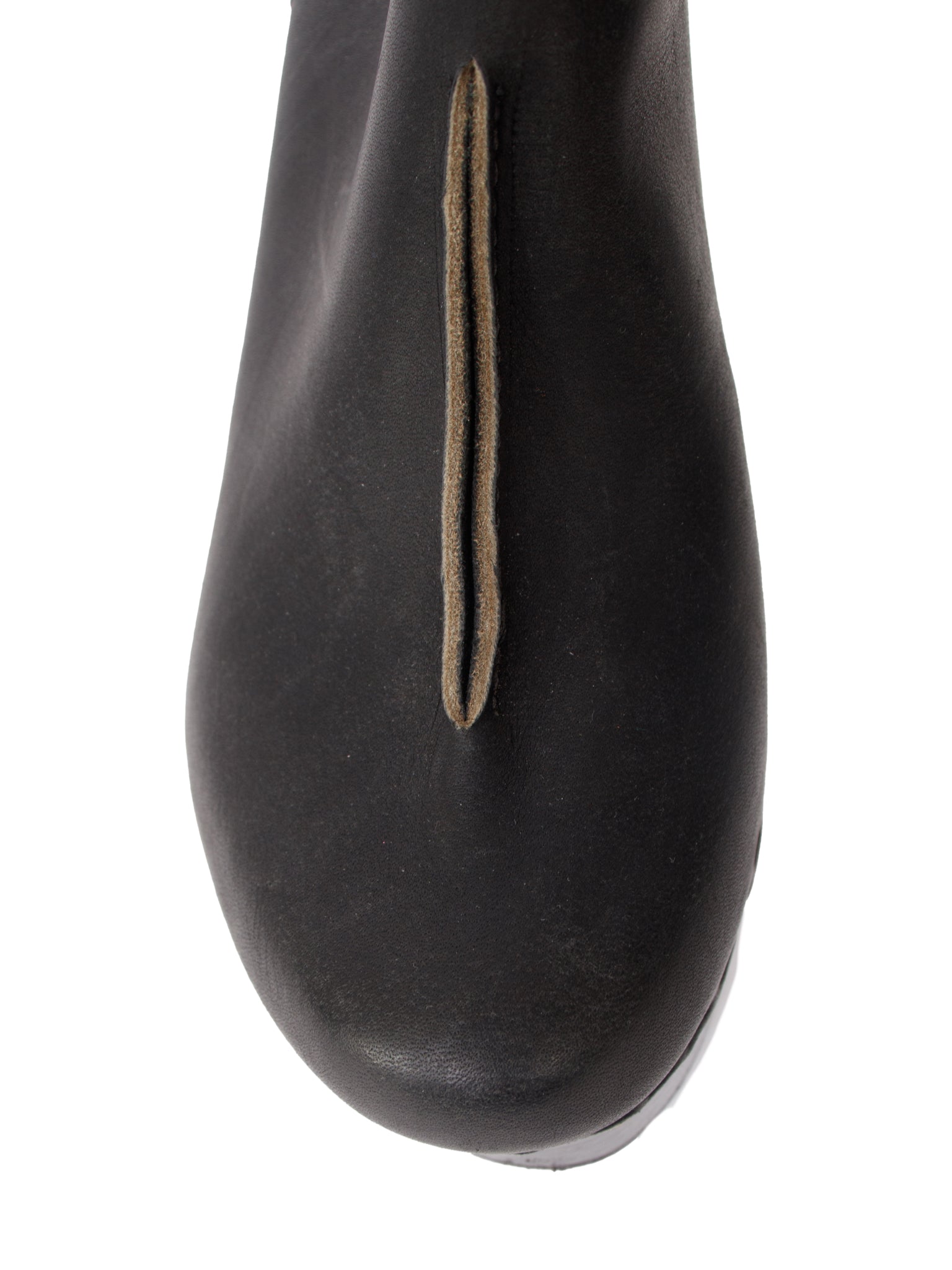 No. 6 Front Seam Platform Clogs