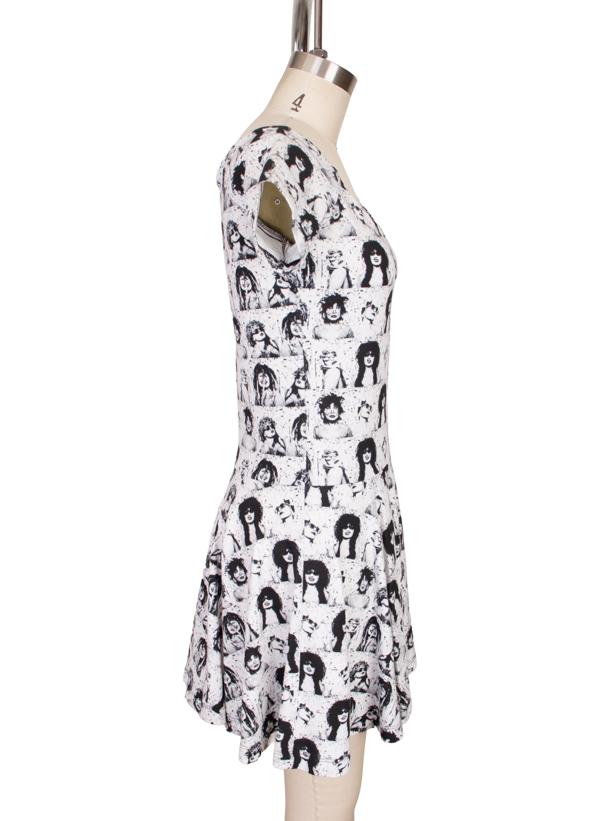 Betsey Johnson Punk Photo Print Dress