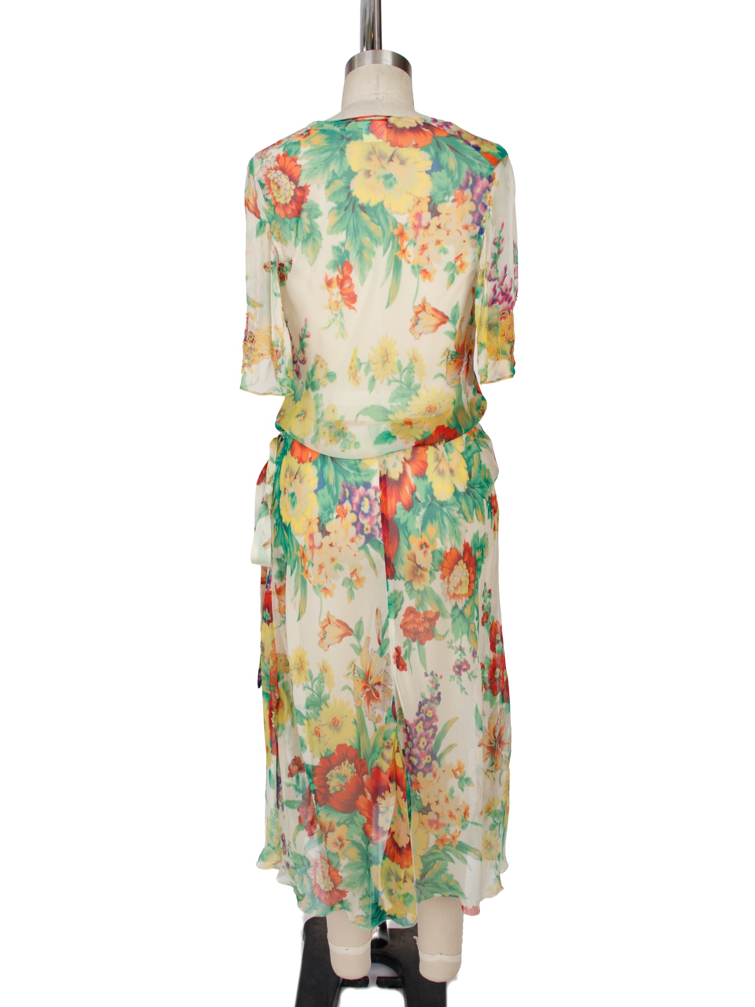 Dries Van Noten Silk Floral Dress