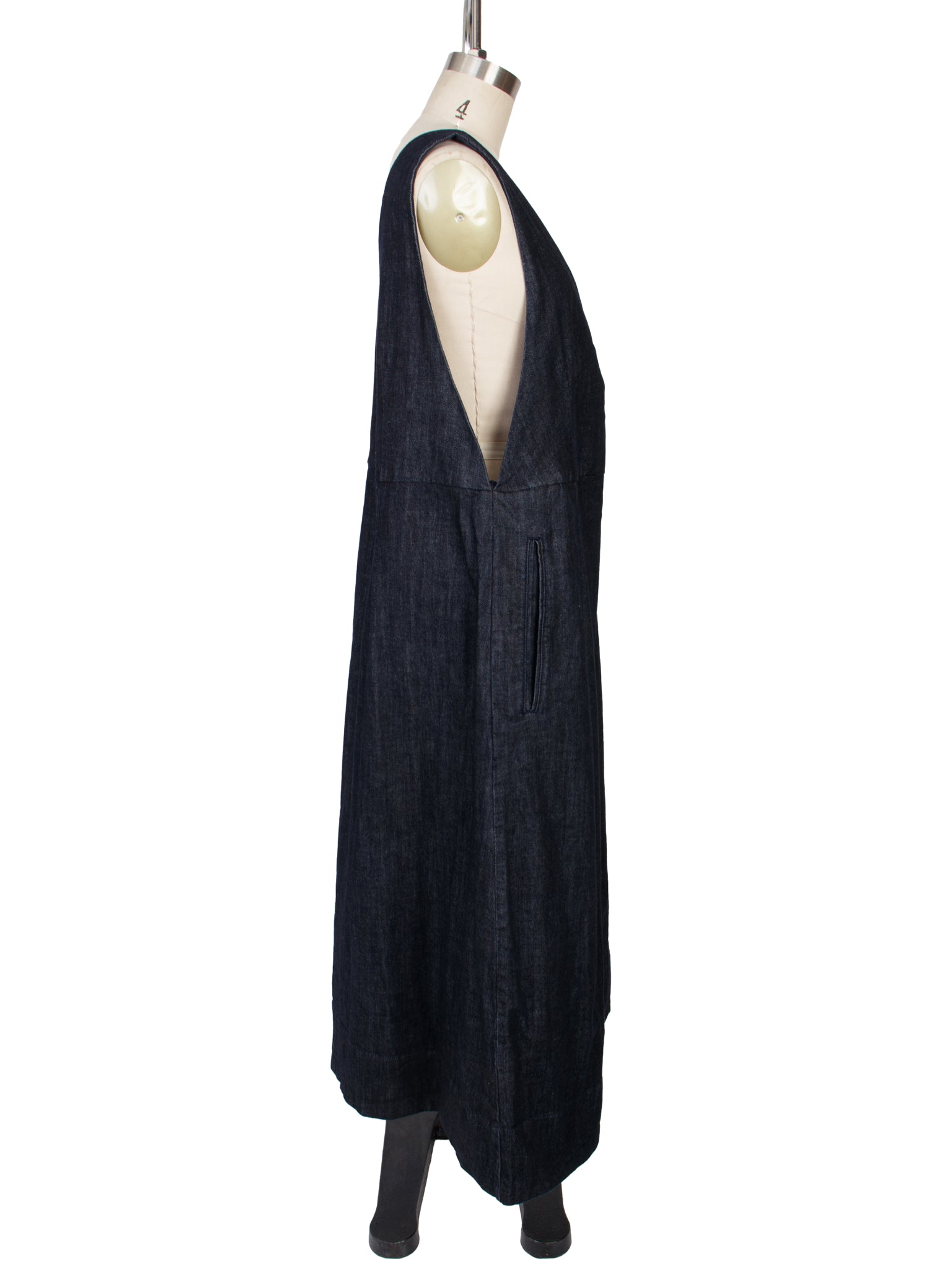 Toast Dark Denim Jumper Dress