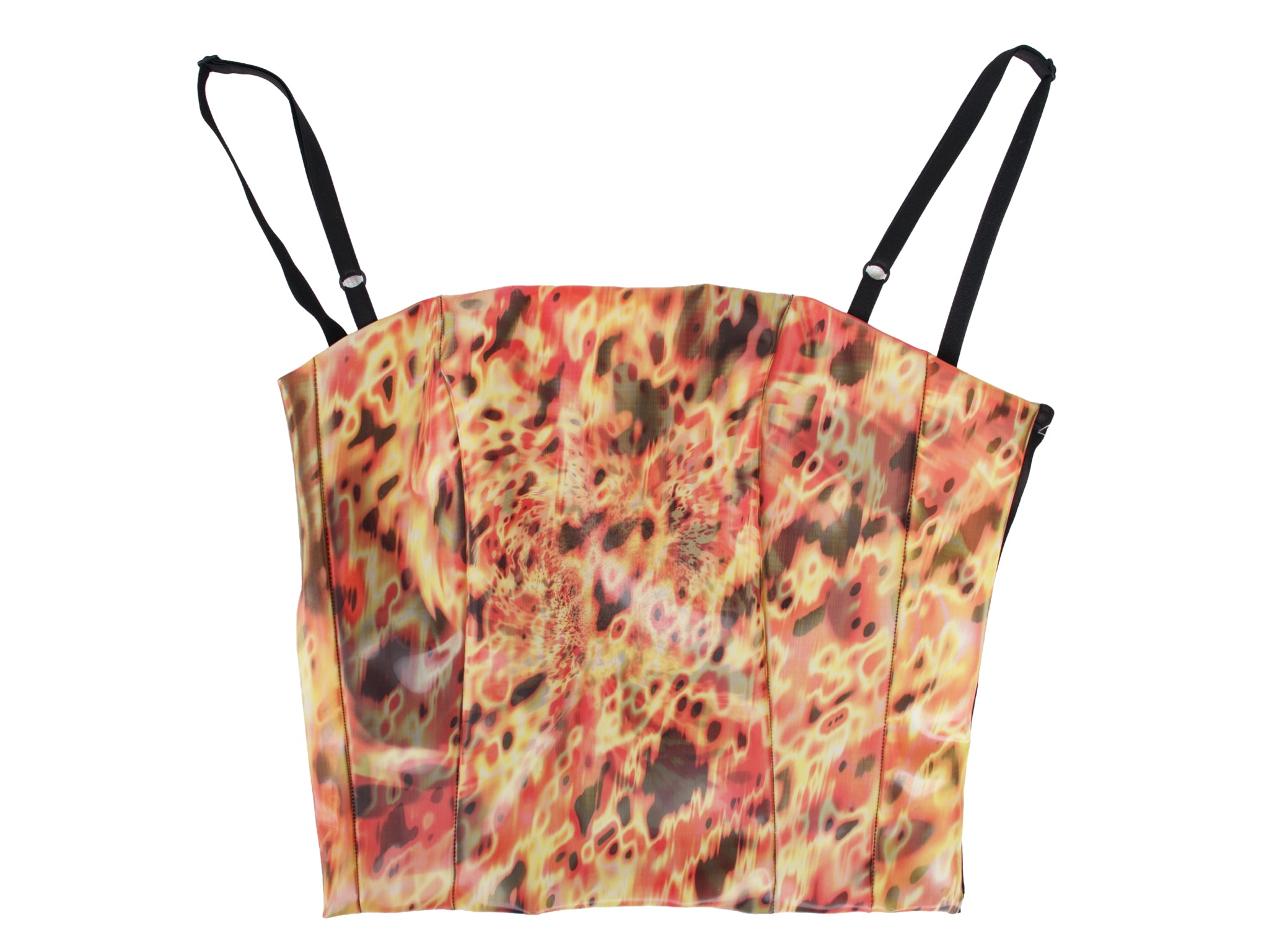 Lenticular Abstract Art Corset
