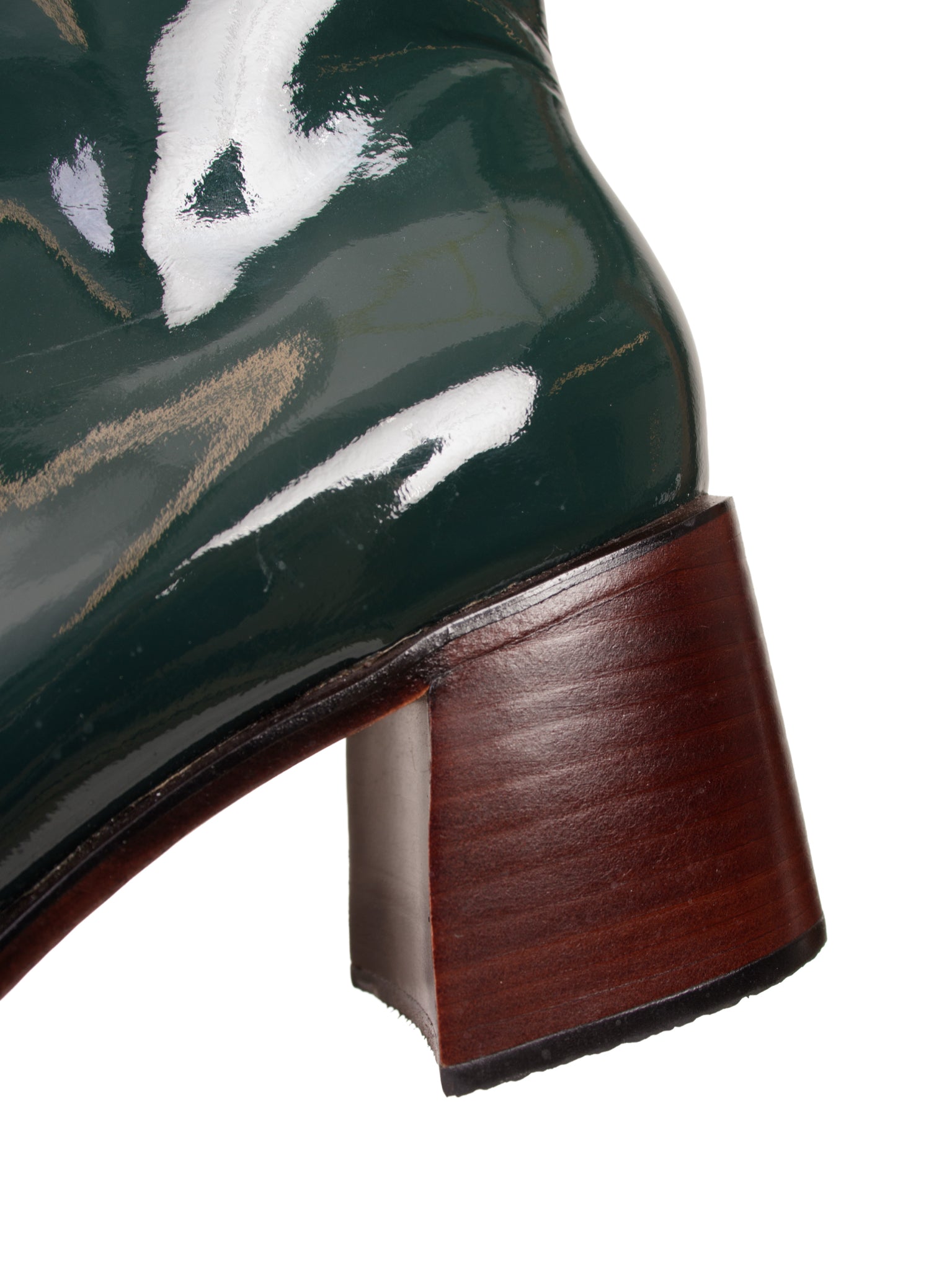 Rachel Comey Sugar Patent Leather Ankle Boots