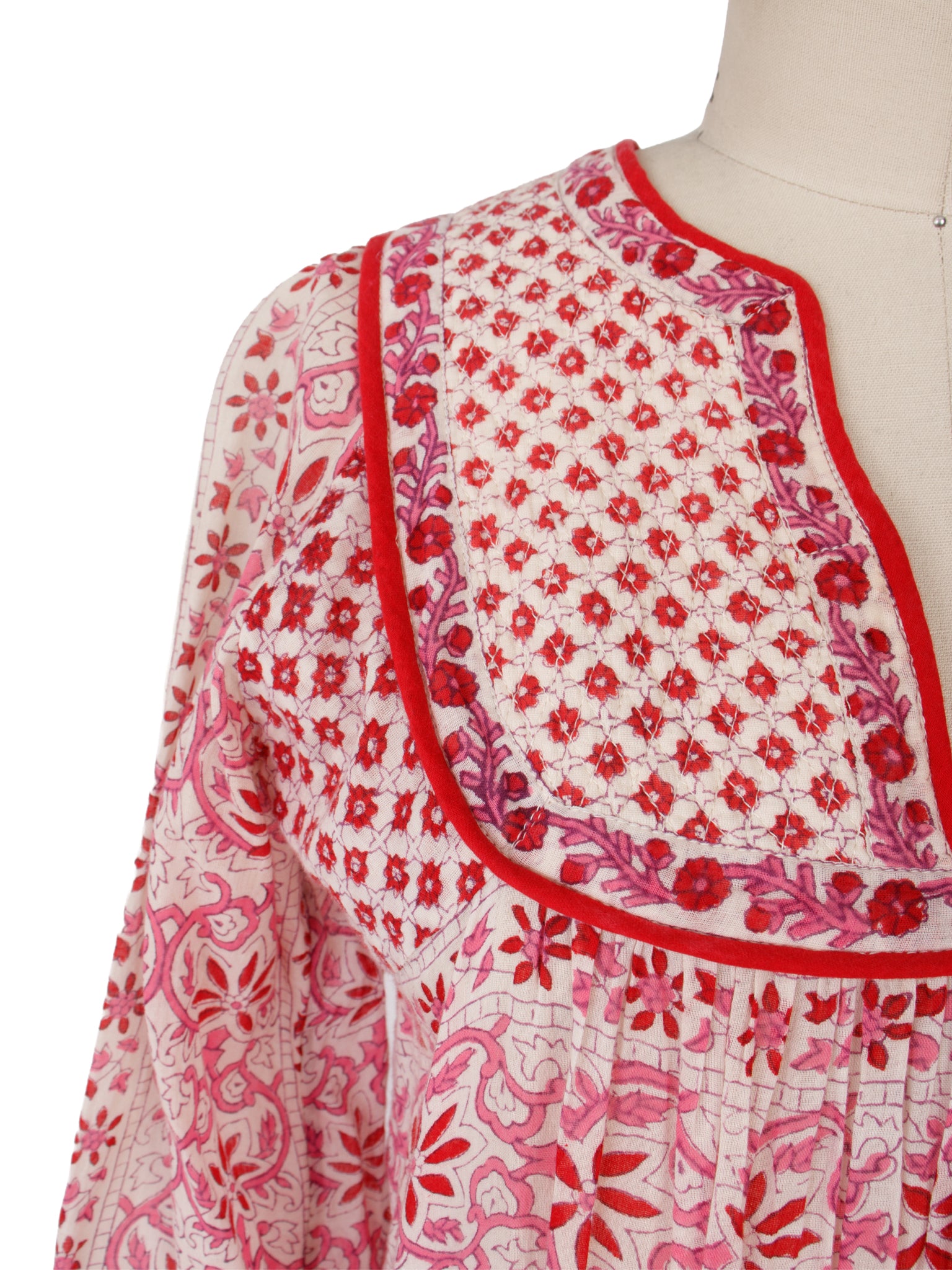 Matta NY Nikita Block Print Voile Dress
