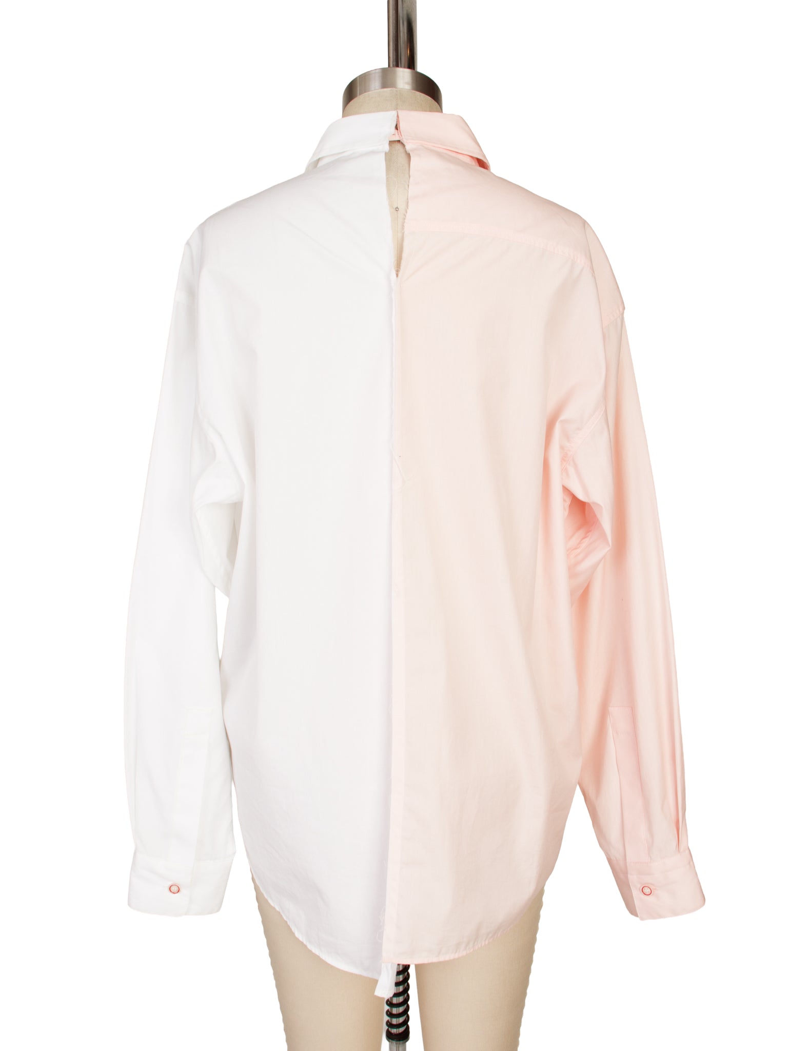 Marni Poplin Two-Tone Asymetric Shirt