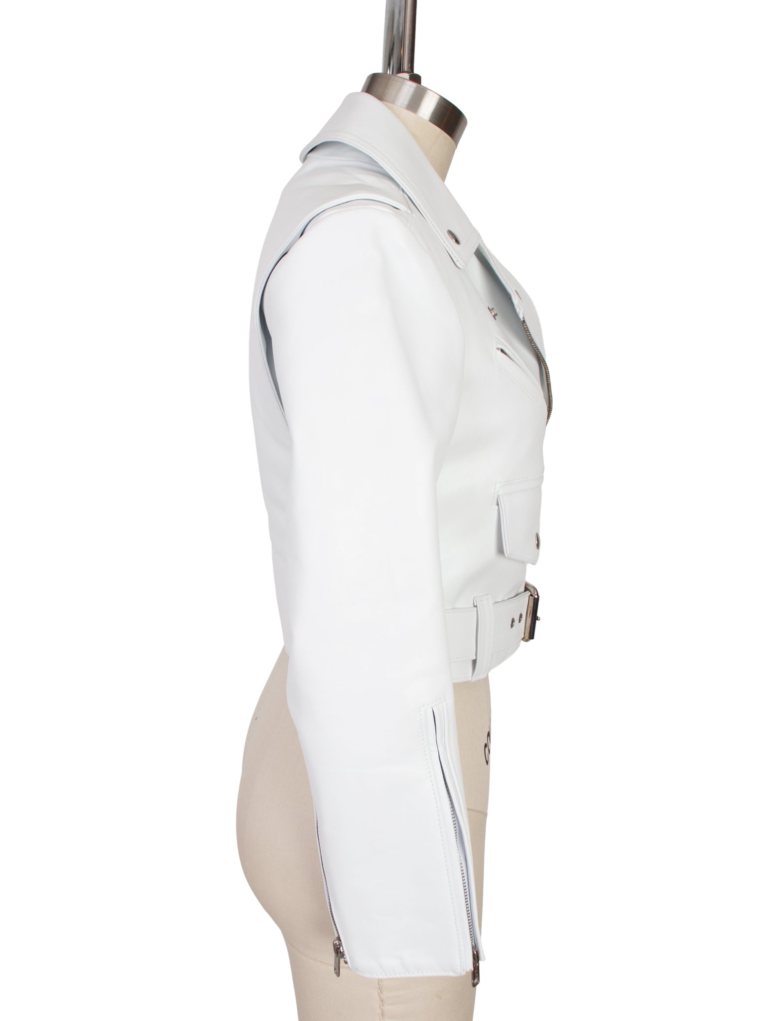 Calvin Klein 205W39NYC Cropped Biker Jacket
