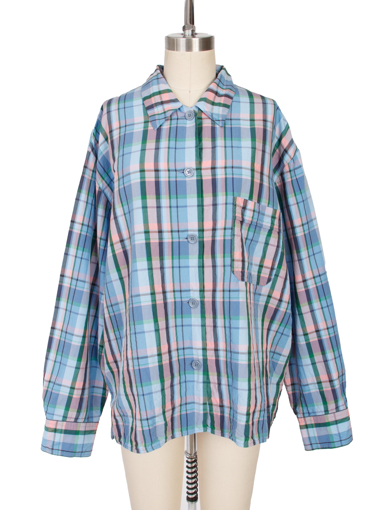Isabel Marant Pastel Plaid Shirt