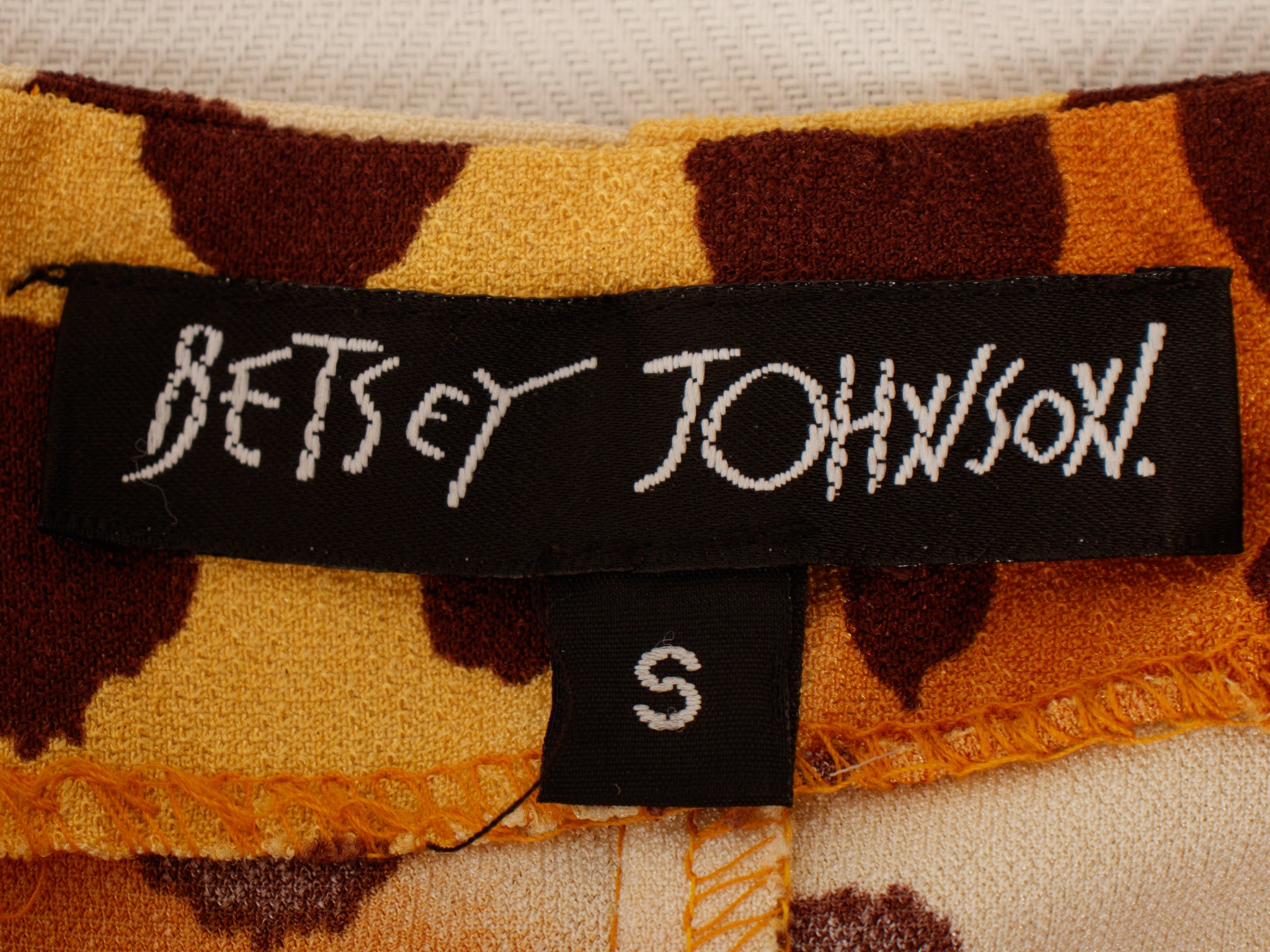 1990s Betsey Johnson Cheetah Print Dress