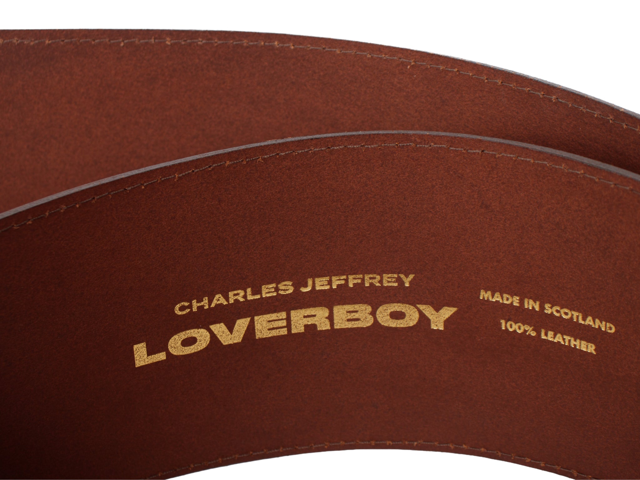 SS 2022 Loverboy Leather Oversize Belt