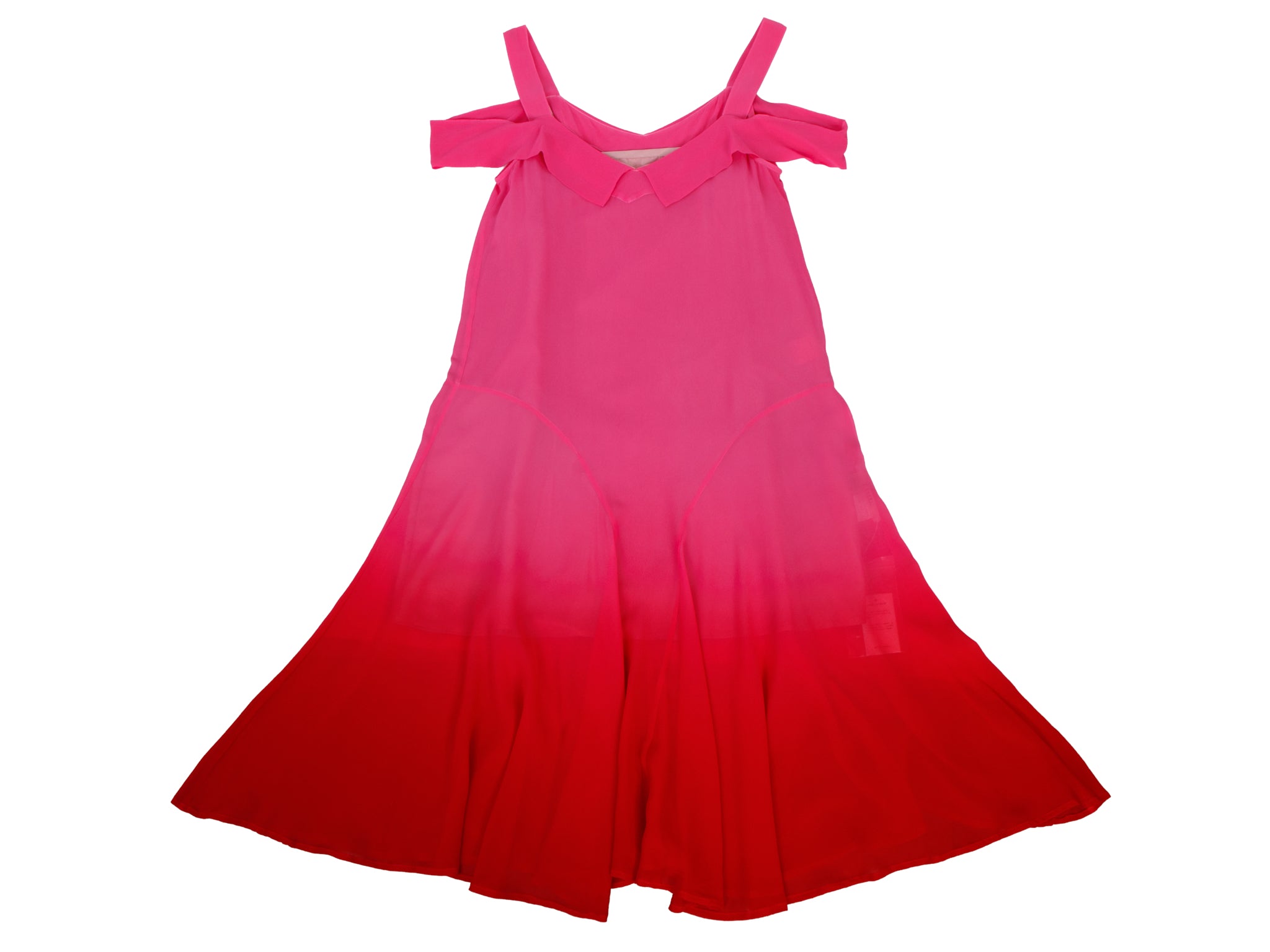 SS 2009 Limi Feu Silk Ombre Dress