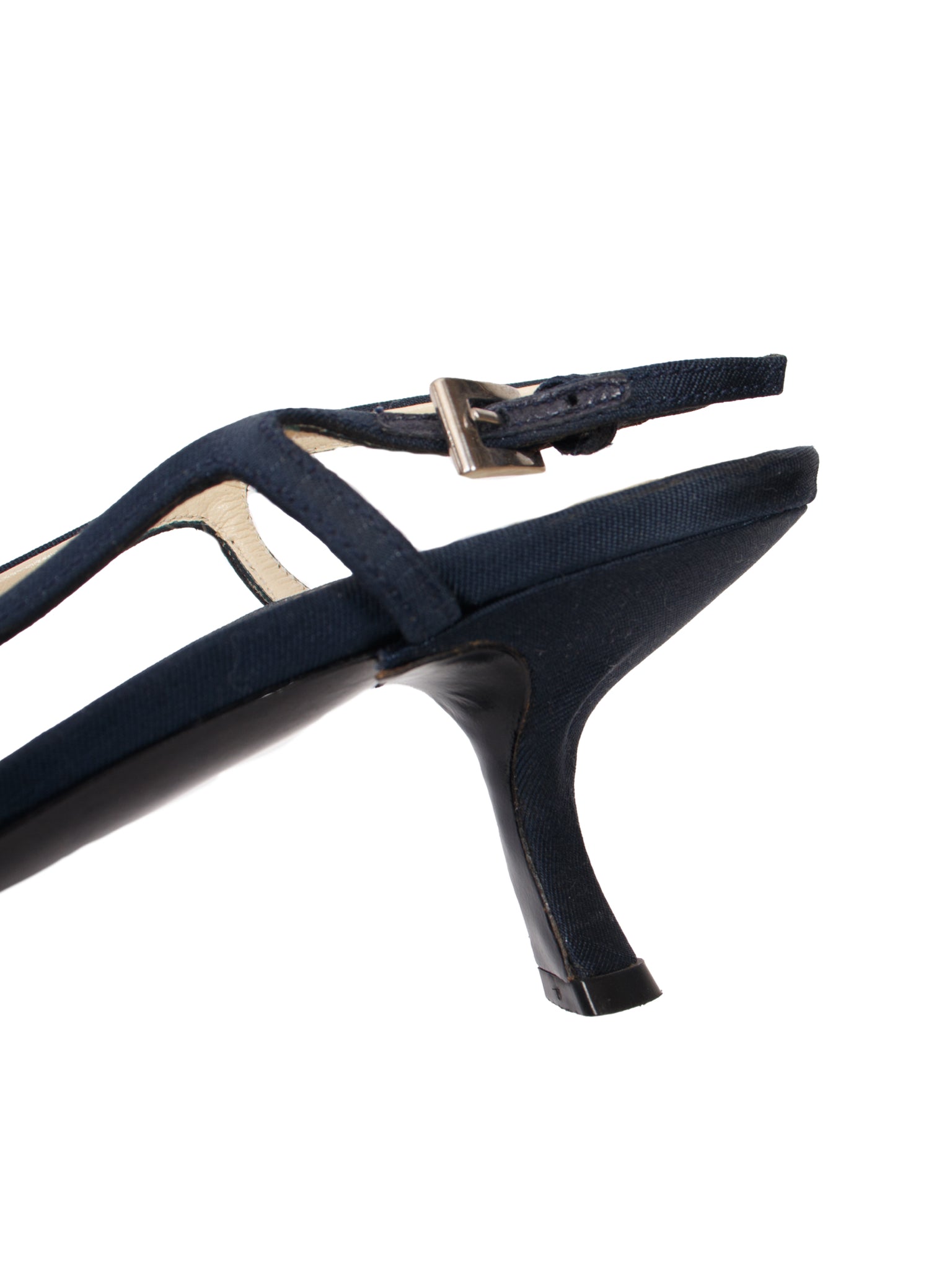 Prada Floral Embellished Slingbacks