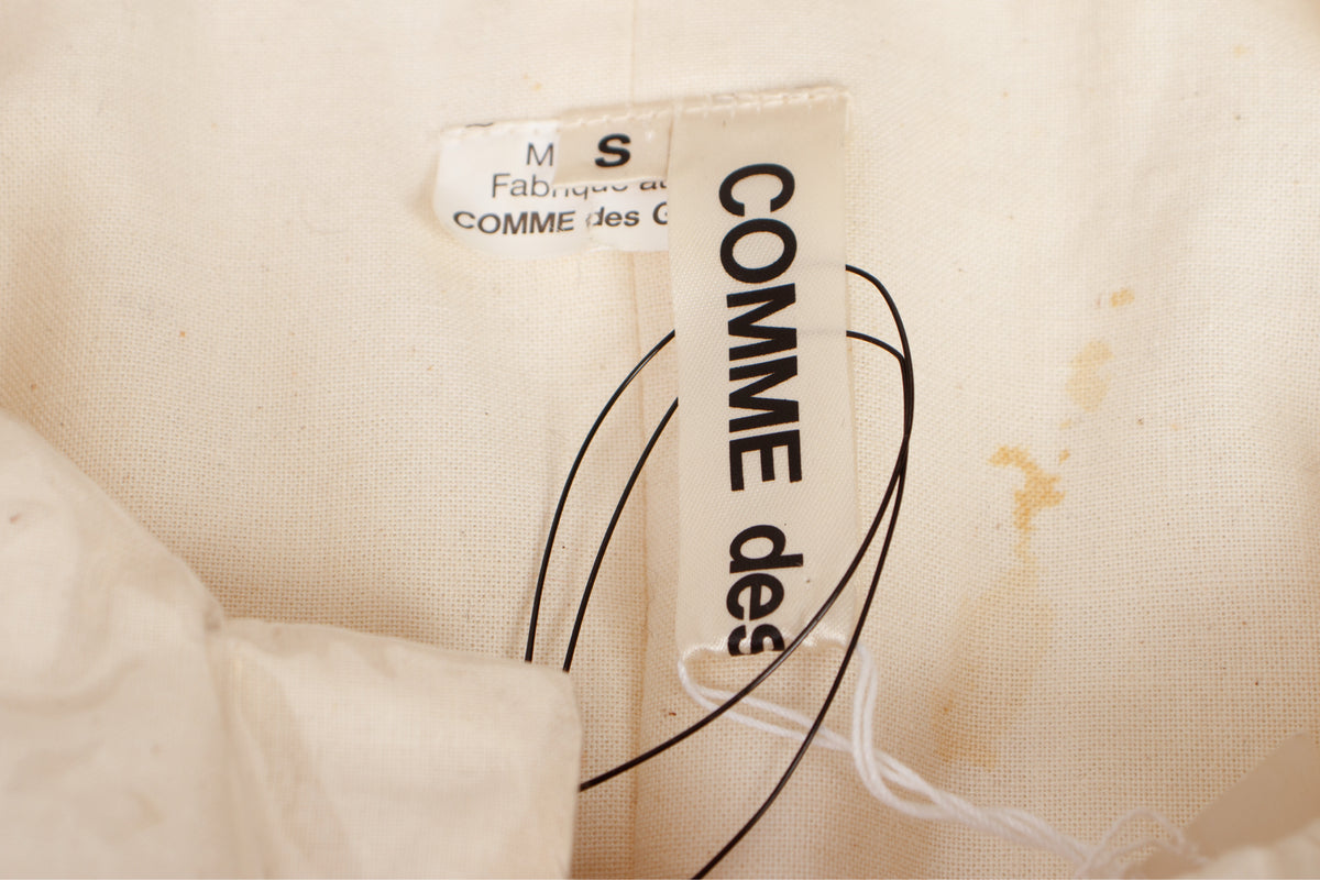 2016 Comme des Garcons Vinyl Coated Puffer Vest