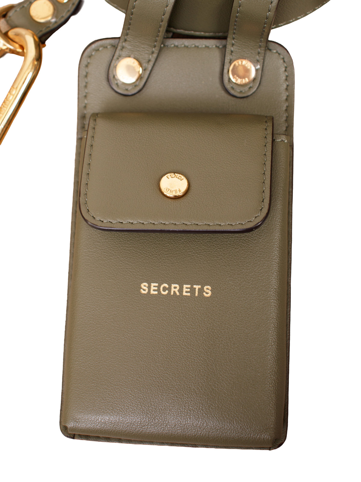 Fendi Leather Utility Belt Bag*