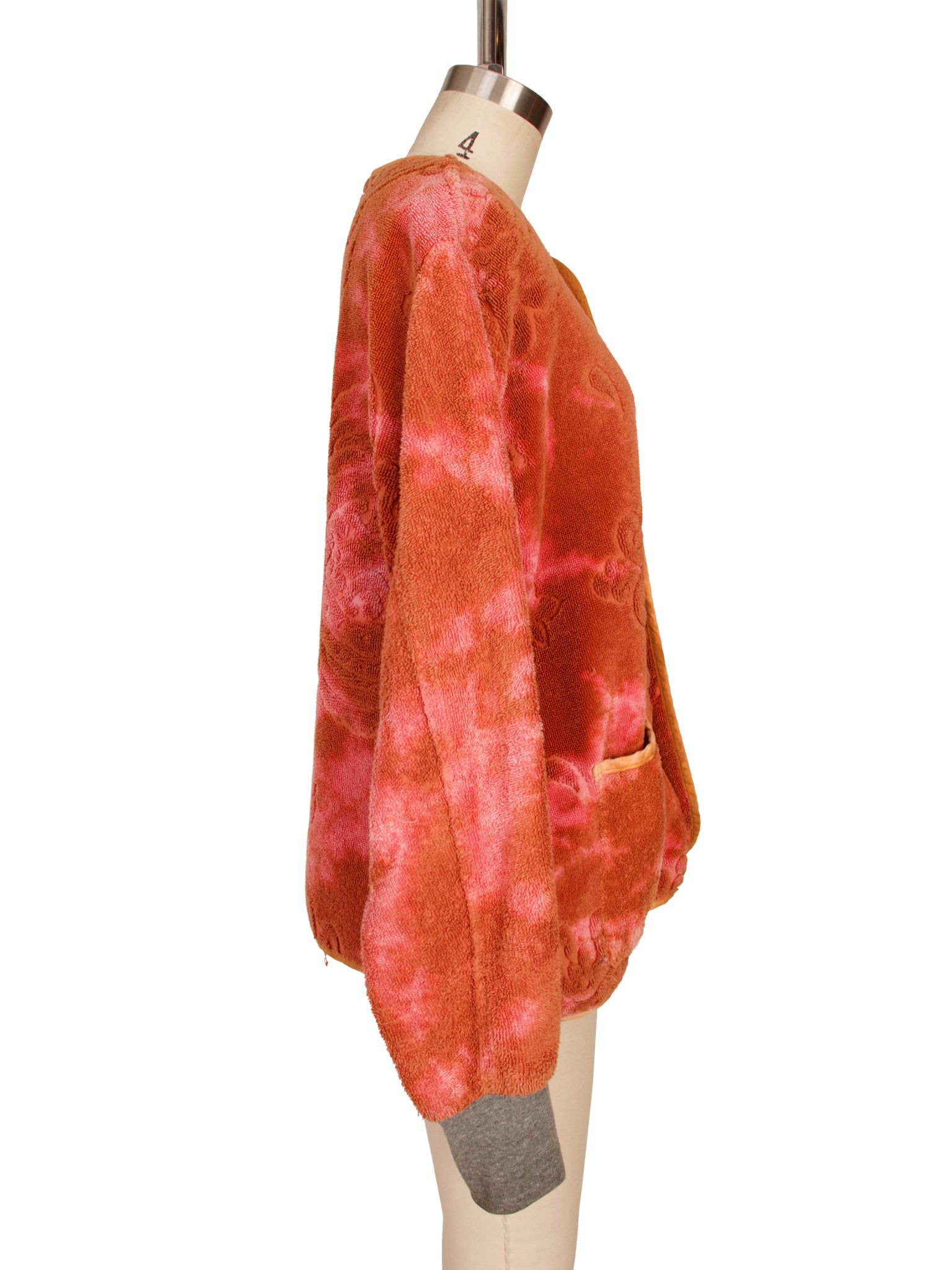 Suay Sew Shop Tie Dye Terry Cloth Jacket