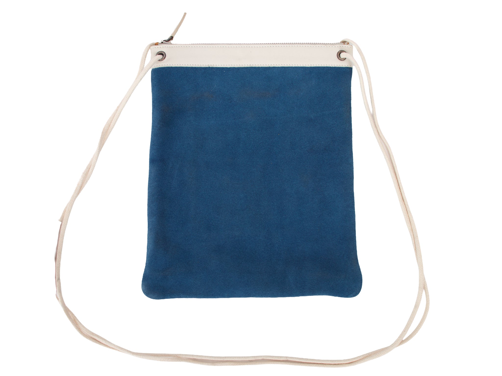 Dries Van Noten Suede & Cord Messenger Bag