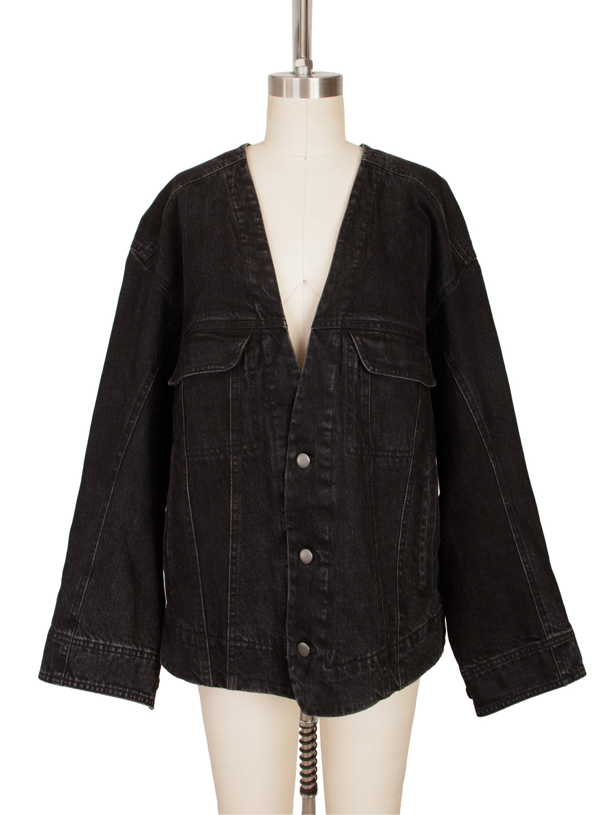 Tibi Convertible Denim Jacket