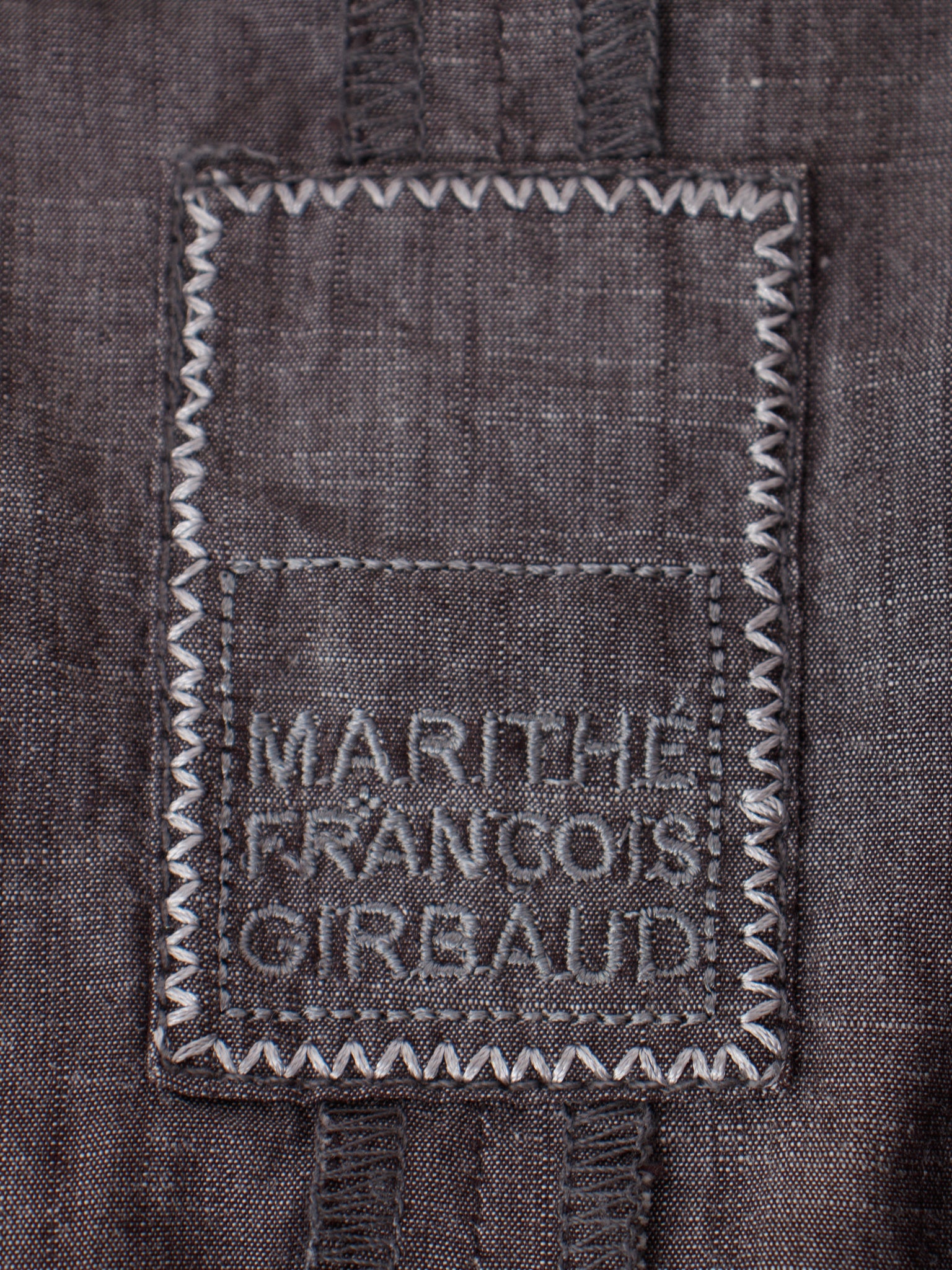 Marithe Francois Girbaud Organza Trim Jacket
