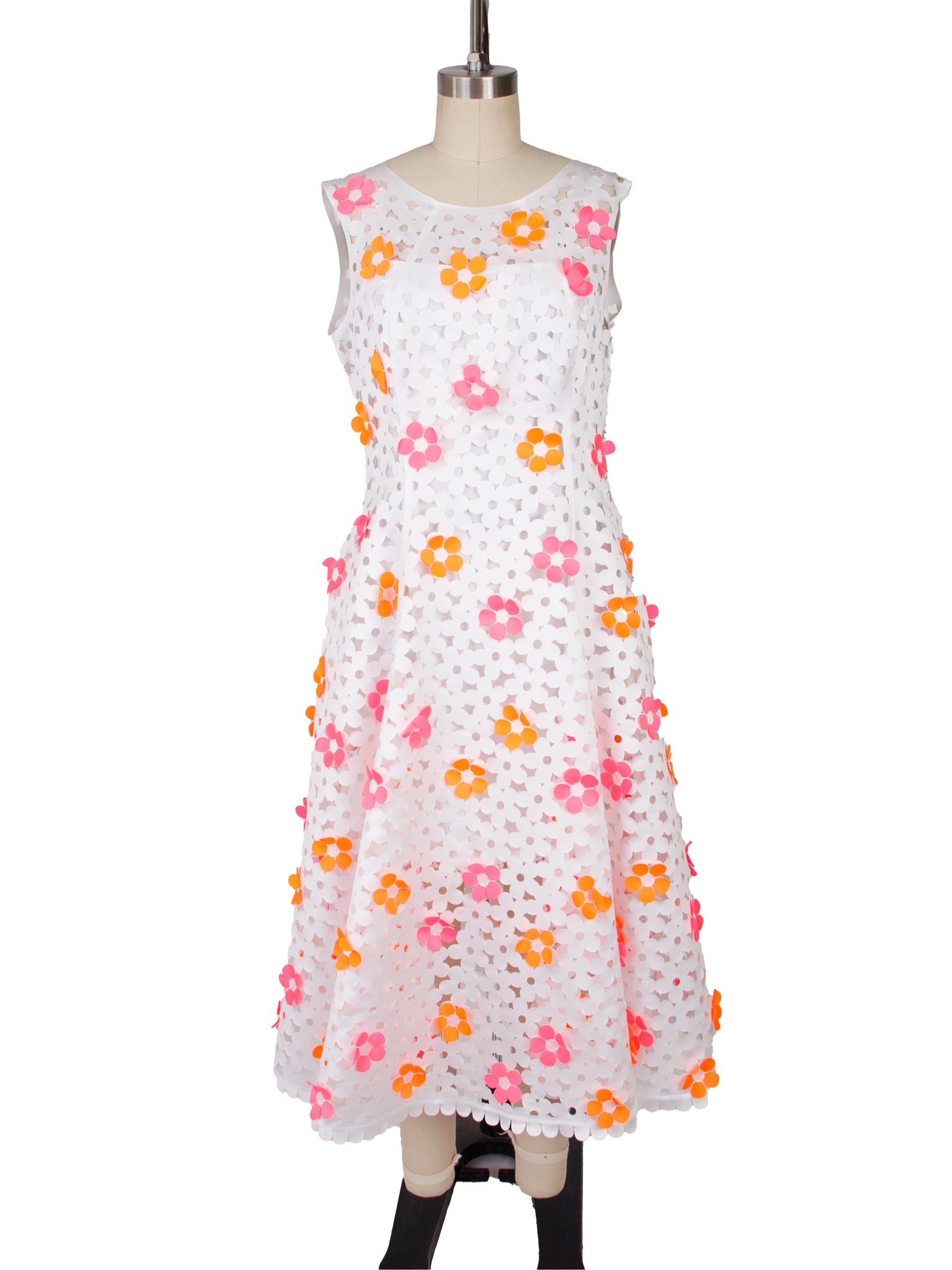 Paskal Floral Laser Cut Dress Paskal Floral Laser Cut Dress