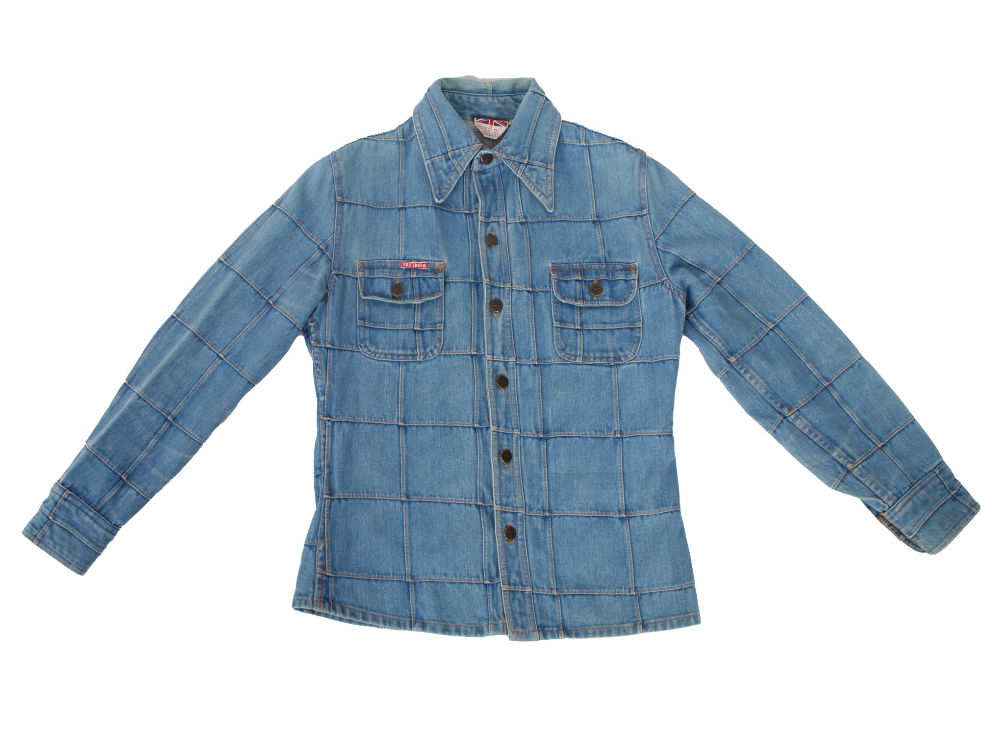 Brittania Denim Patchwork Shirt
