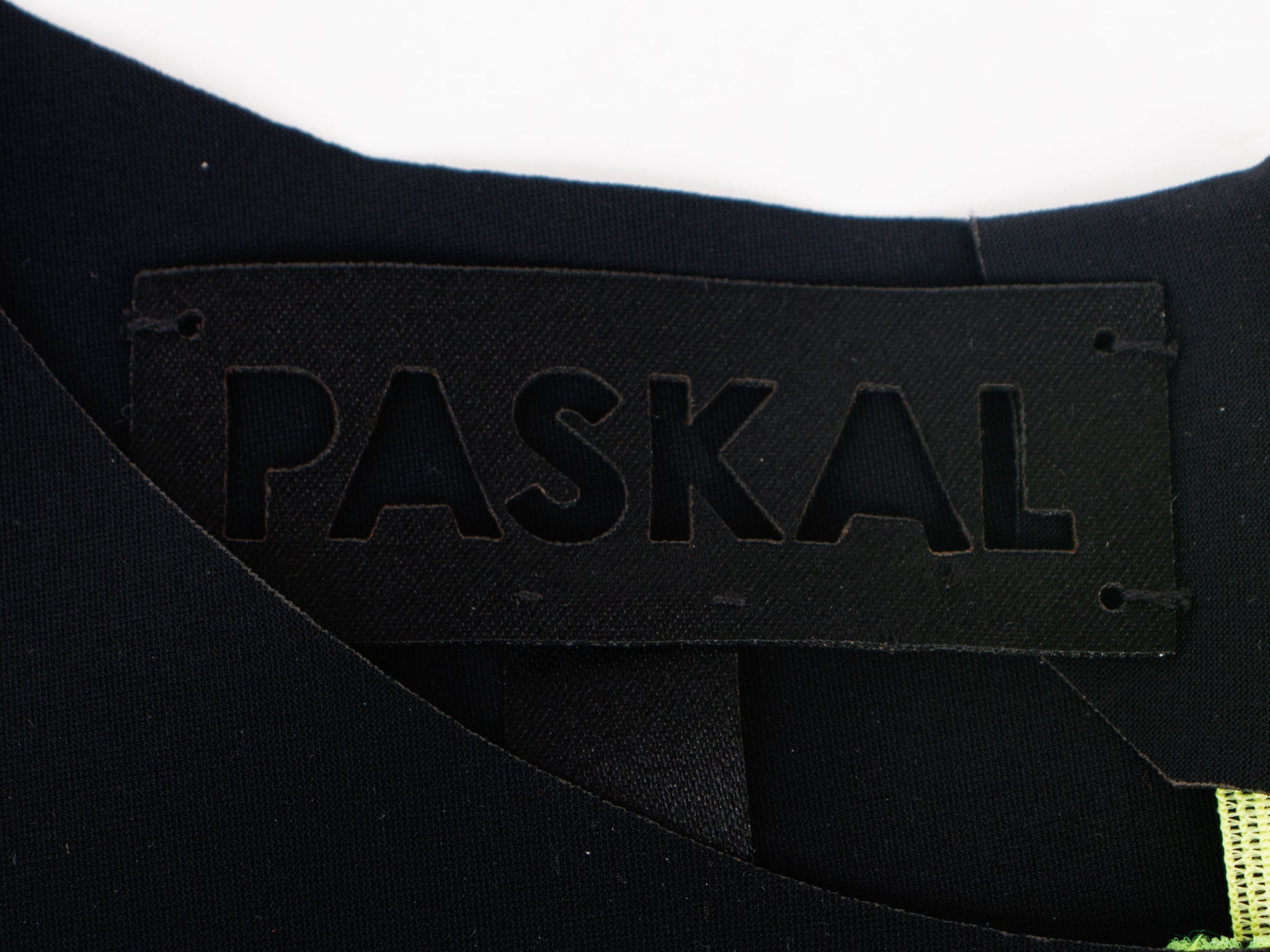 Paskal Neon Tulle & Neoprene Color Block Dress