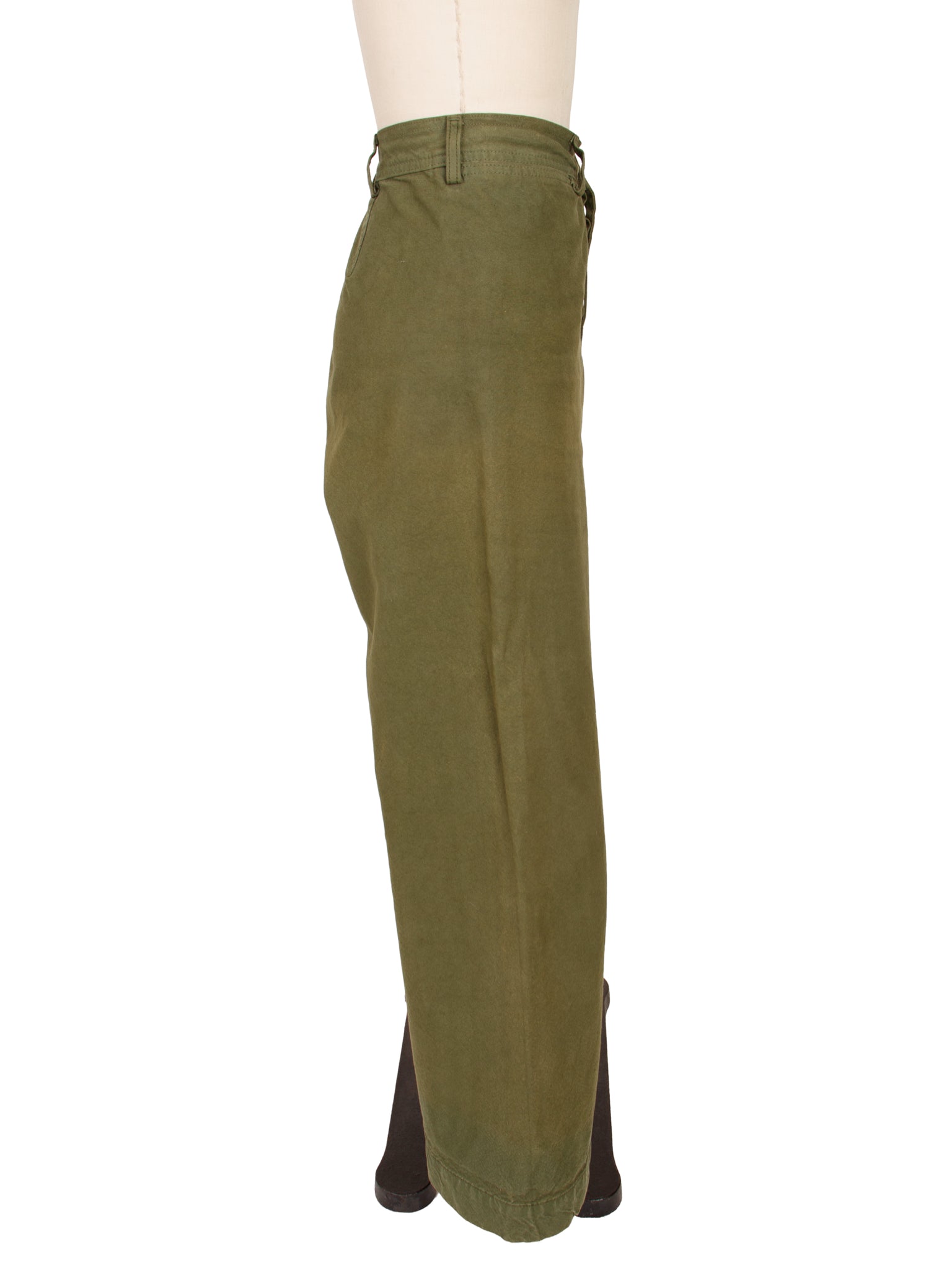 Jesse Kamm Sailor Canvas Wide Leg Pants