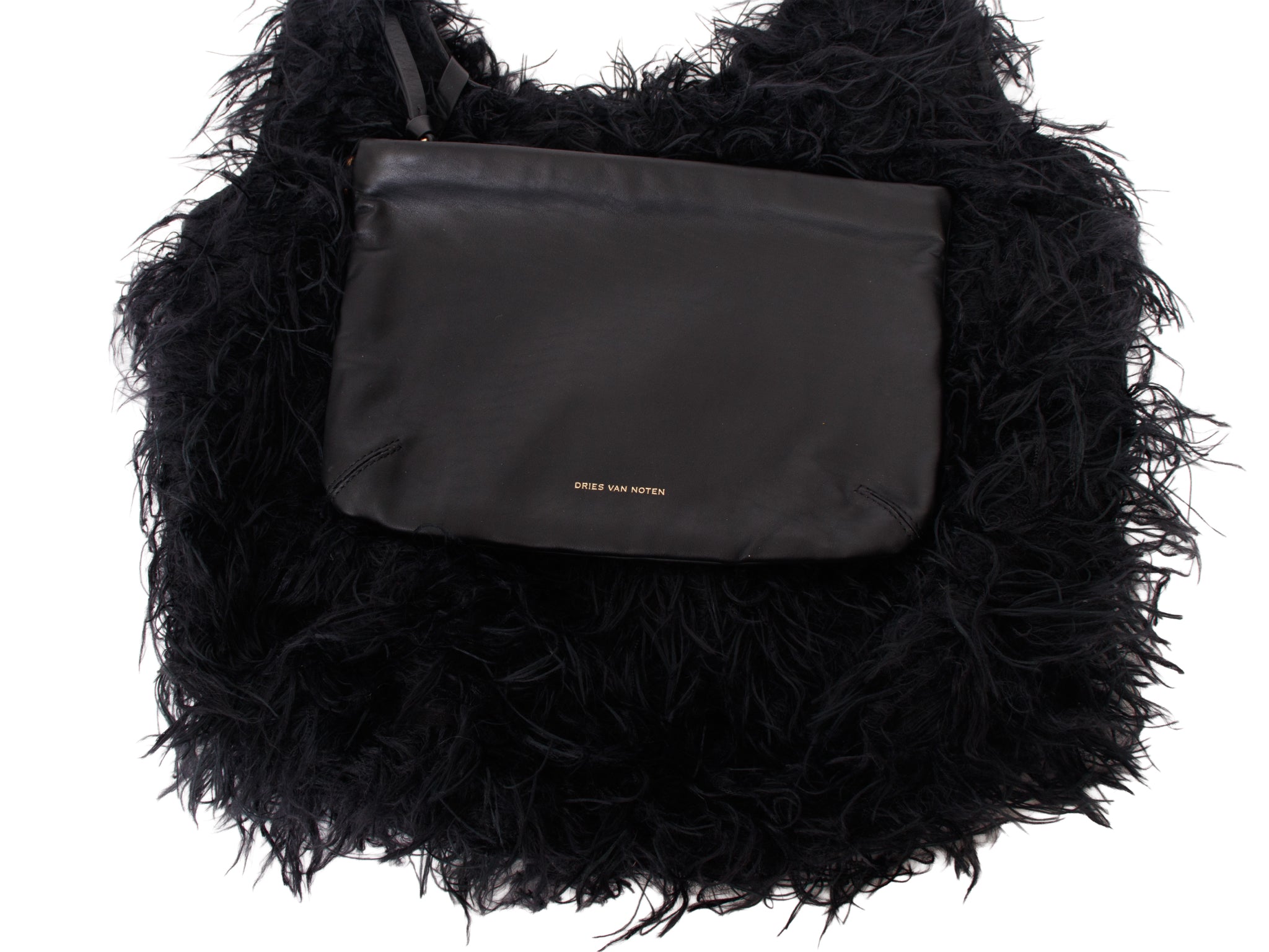 Dries Van Noten Shaggy Tote Bag