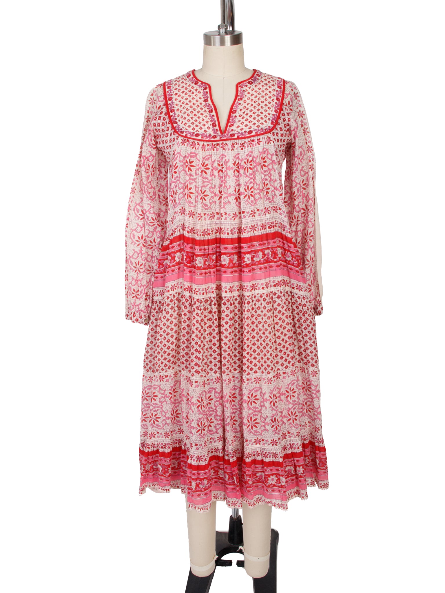 Matta NY Nikita Block Print Voile Dress
