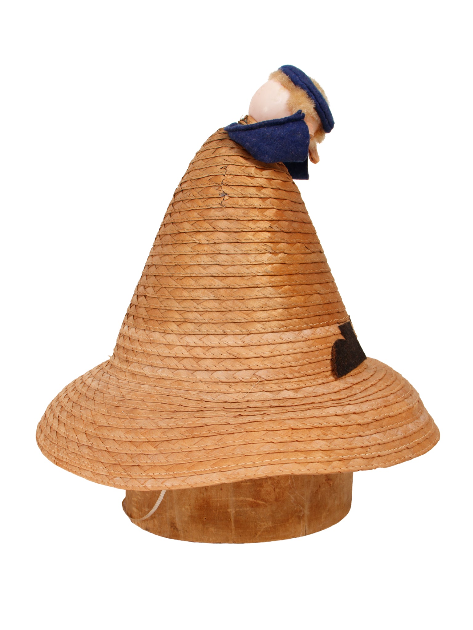 1940s Italian Novelty Straw Hat