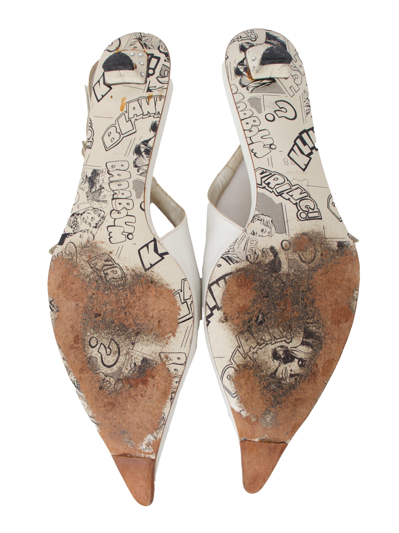 Emilio Pucci Logo Kitten Heels