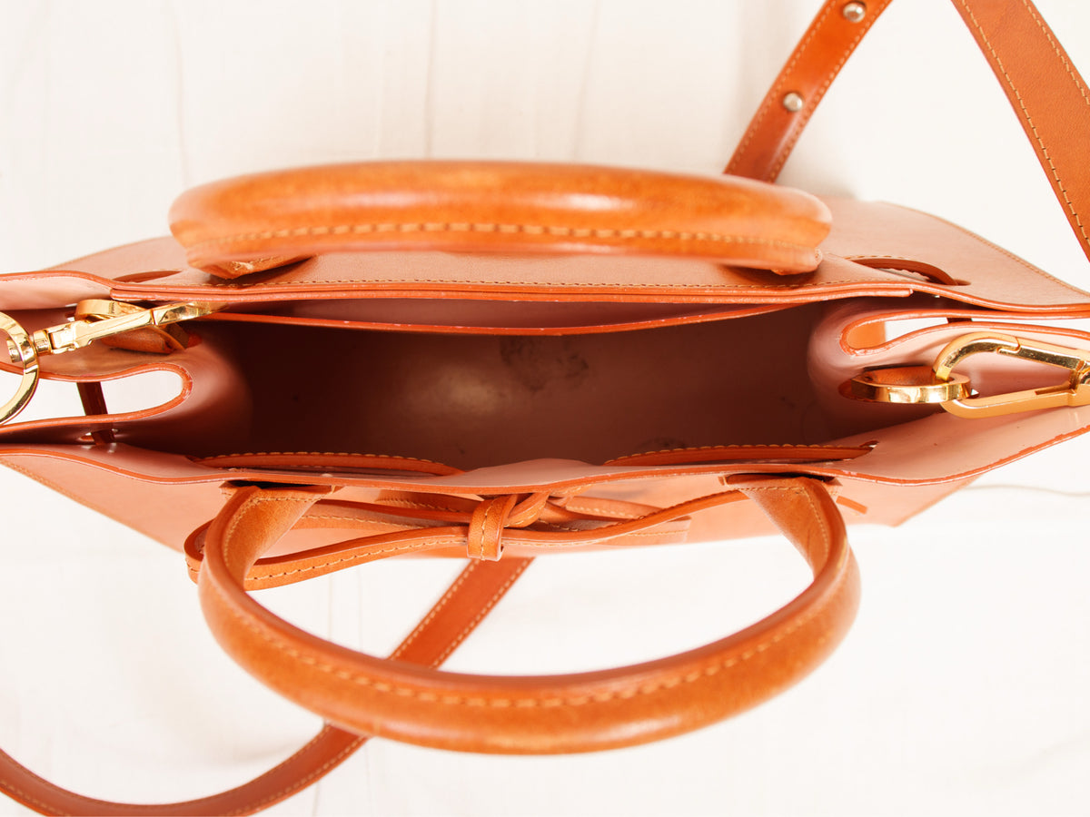 Mansur Gavriel Leather Sun Bag
