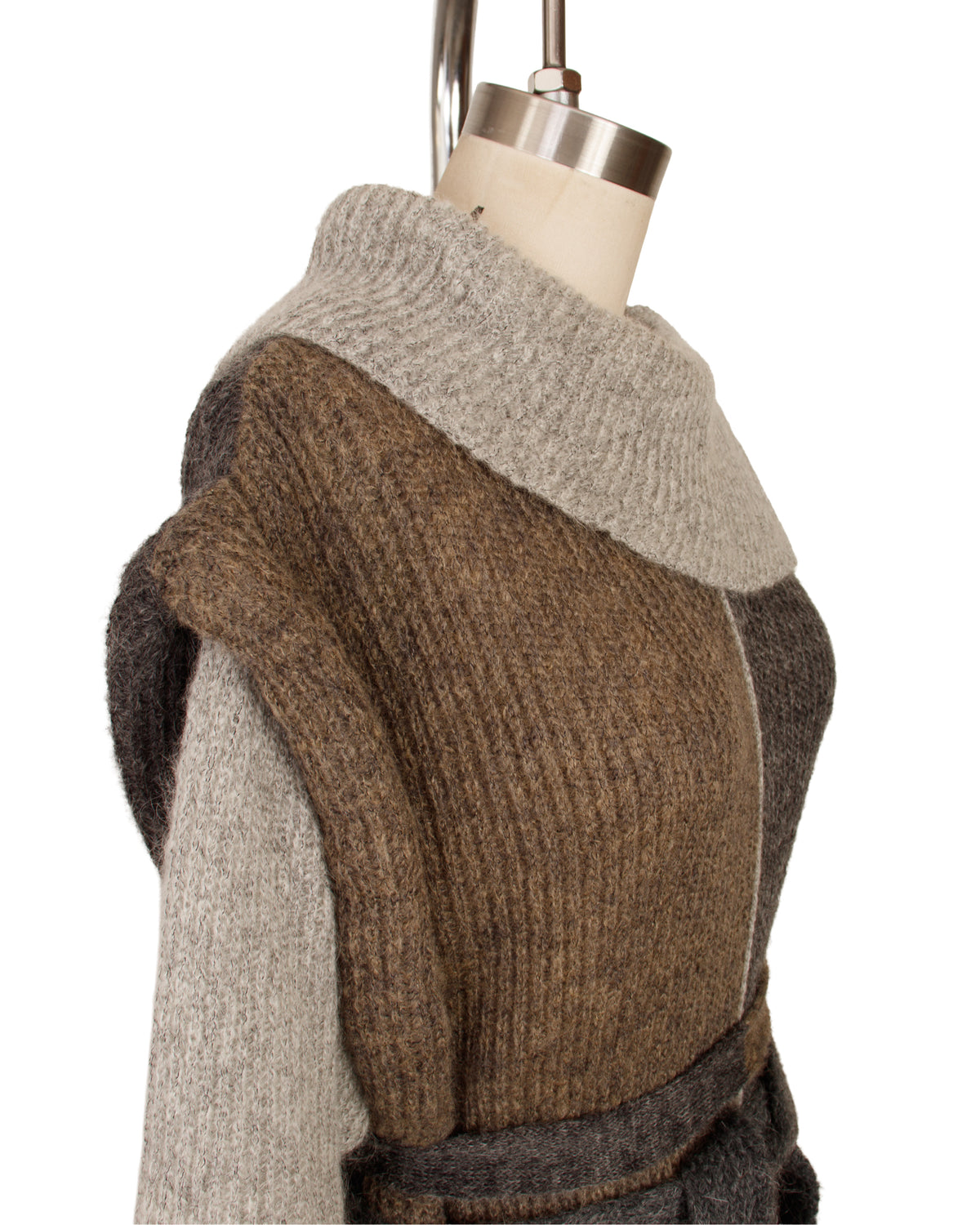 La Squadra Mohair Blend Sweater Dress