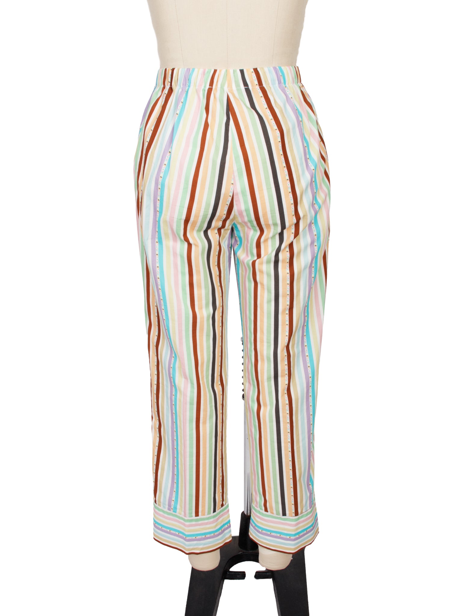 Siedres Pastel Rainbow Stripe Pant Set