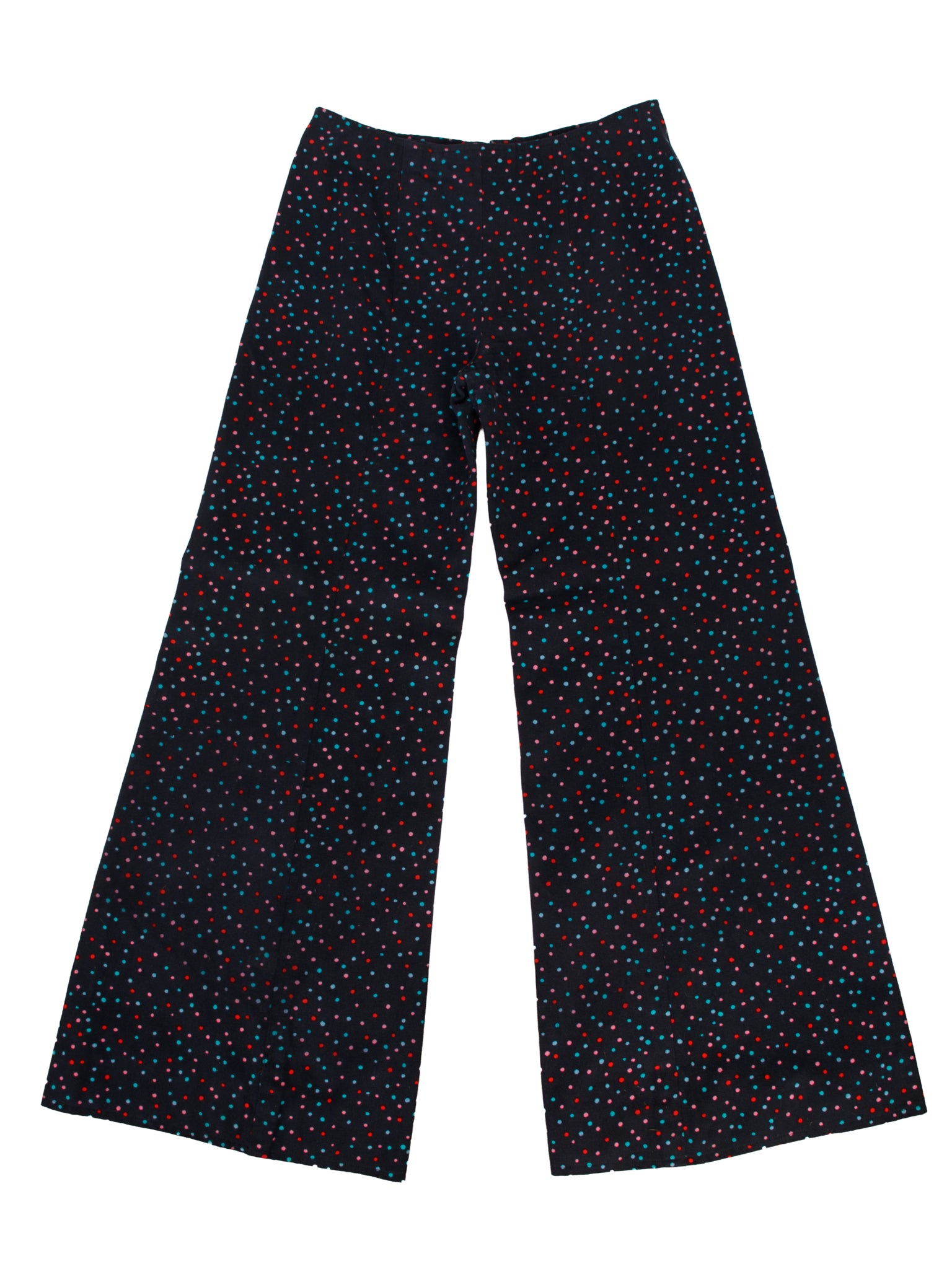 1960s Emanuel Ungaro Polka Dot Twill Panstsuit