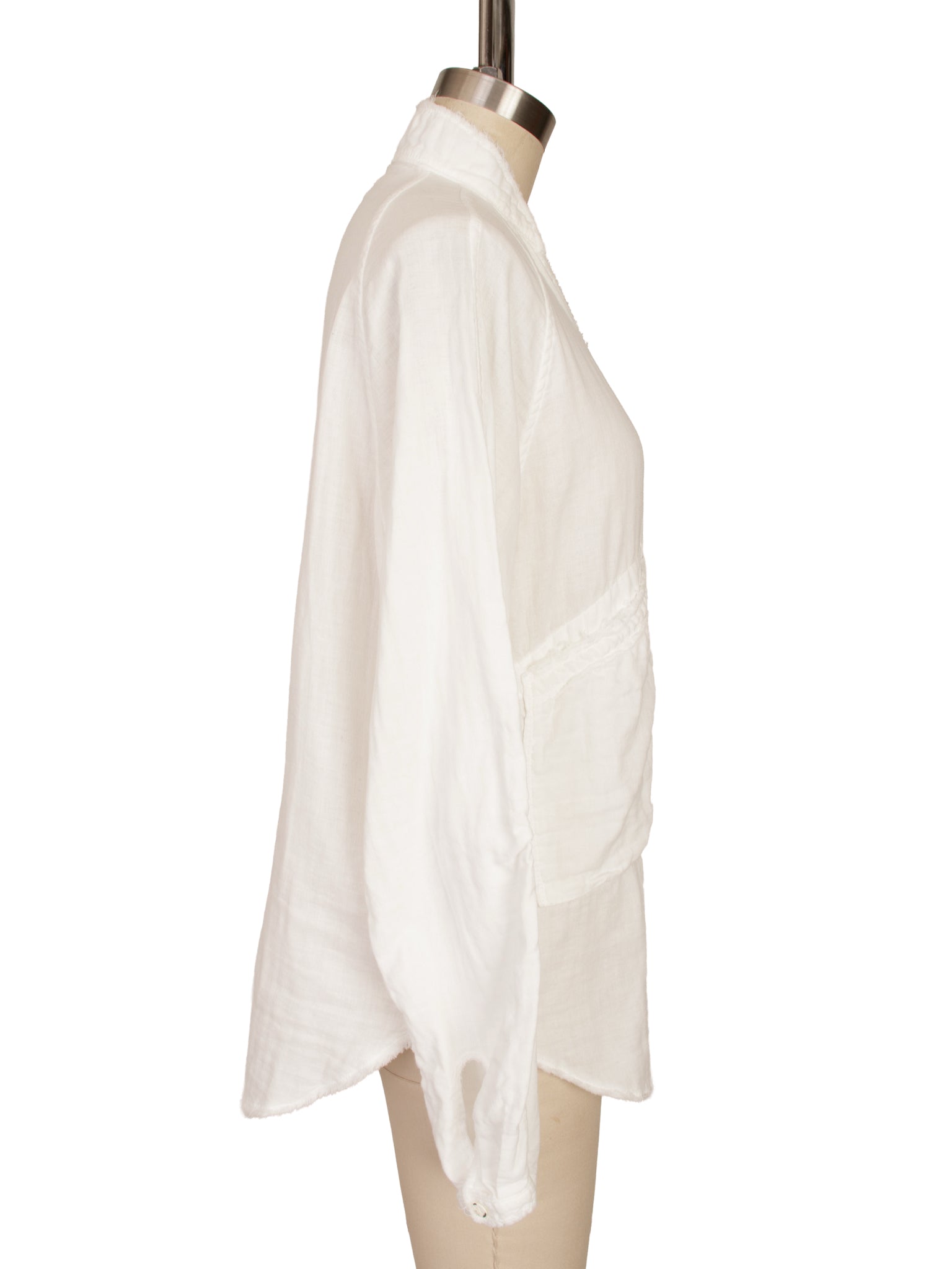Kapital Double Gauze Raw-Edge Shirt