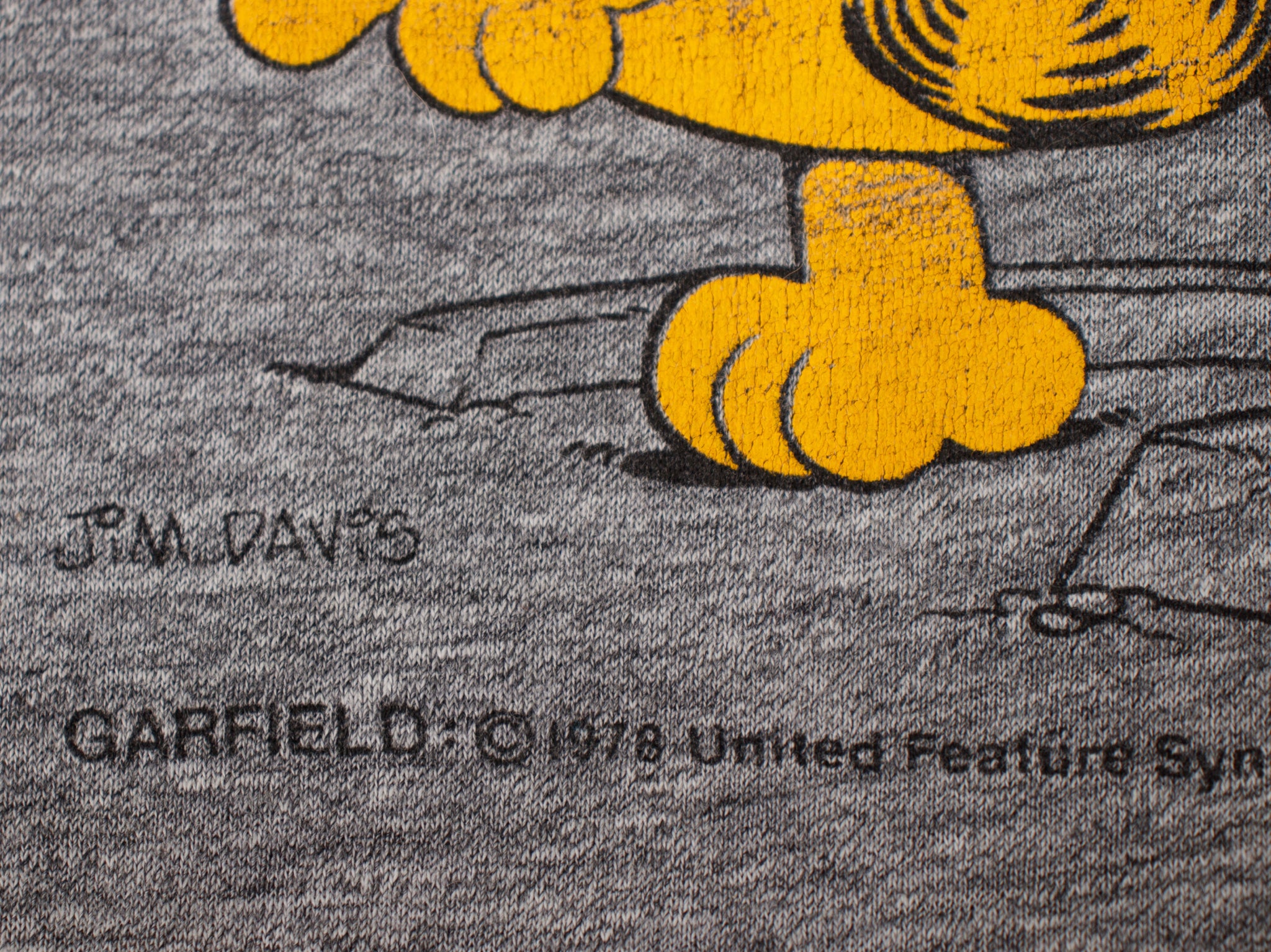1978 Garfield Novelty Bowling Tee