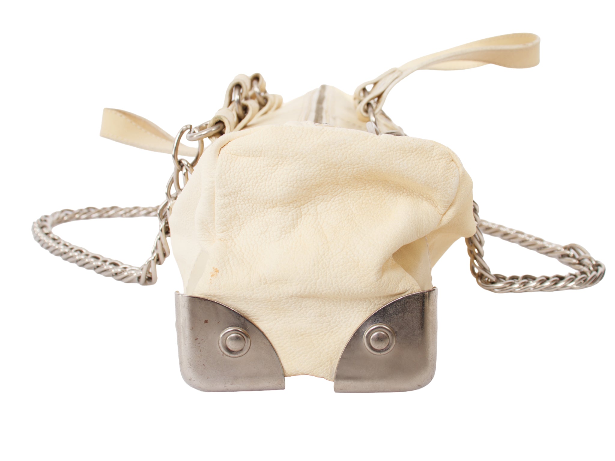 D&G Leather Chain Strap East West Bag