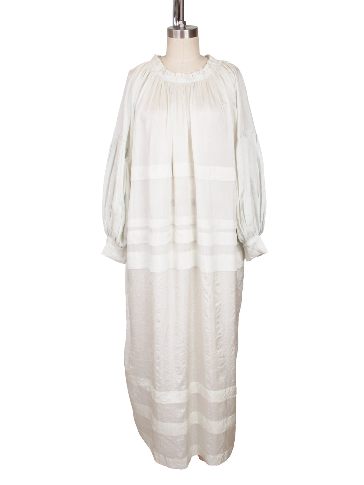 Runaway Bicycle Willow Silk Dress