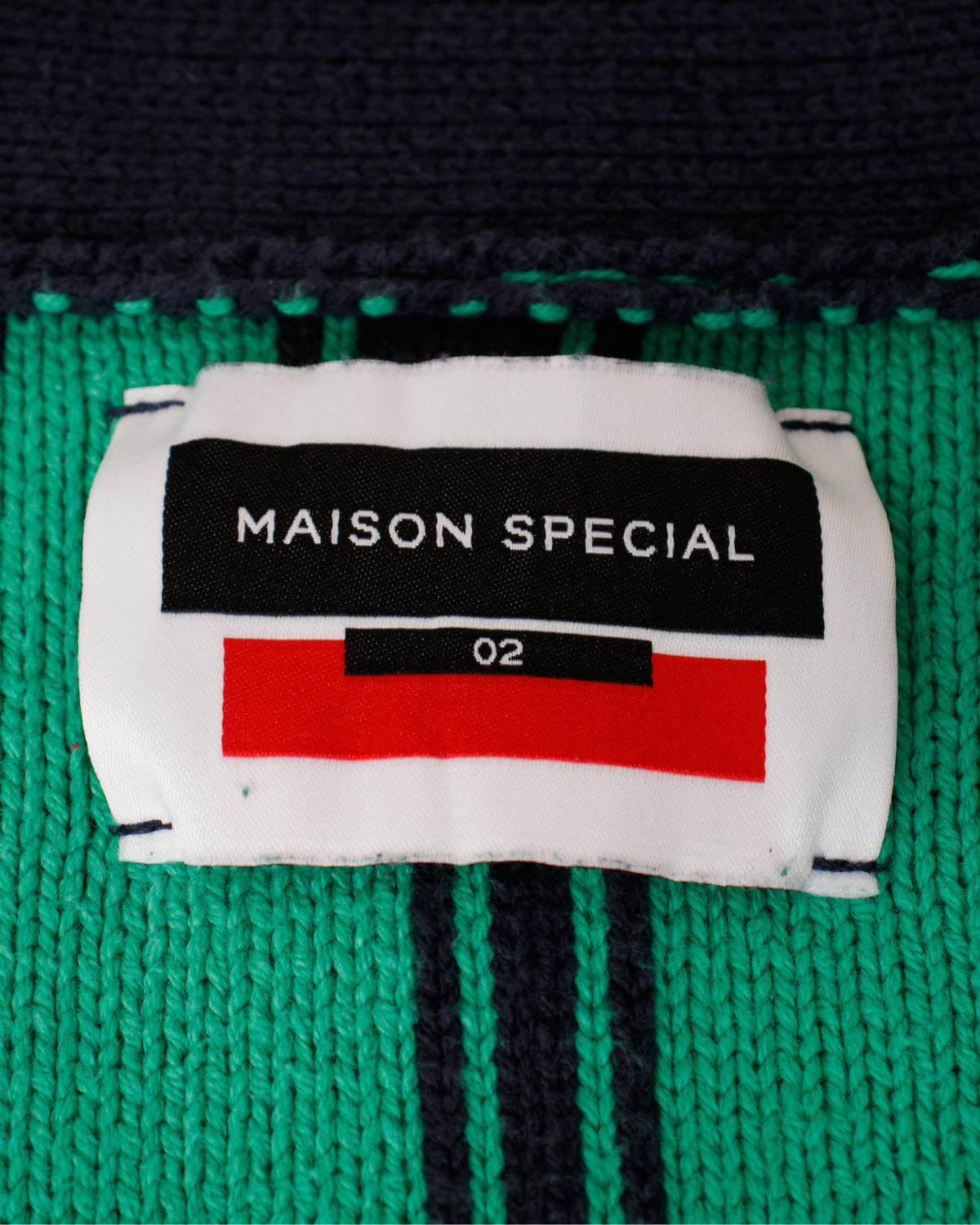 Maison Special Abstract Fringe Cardigan