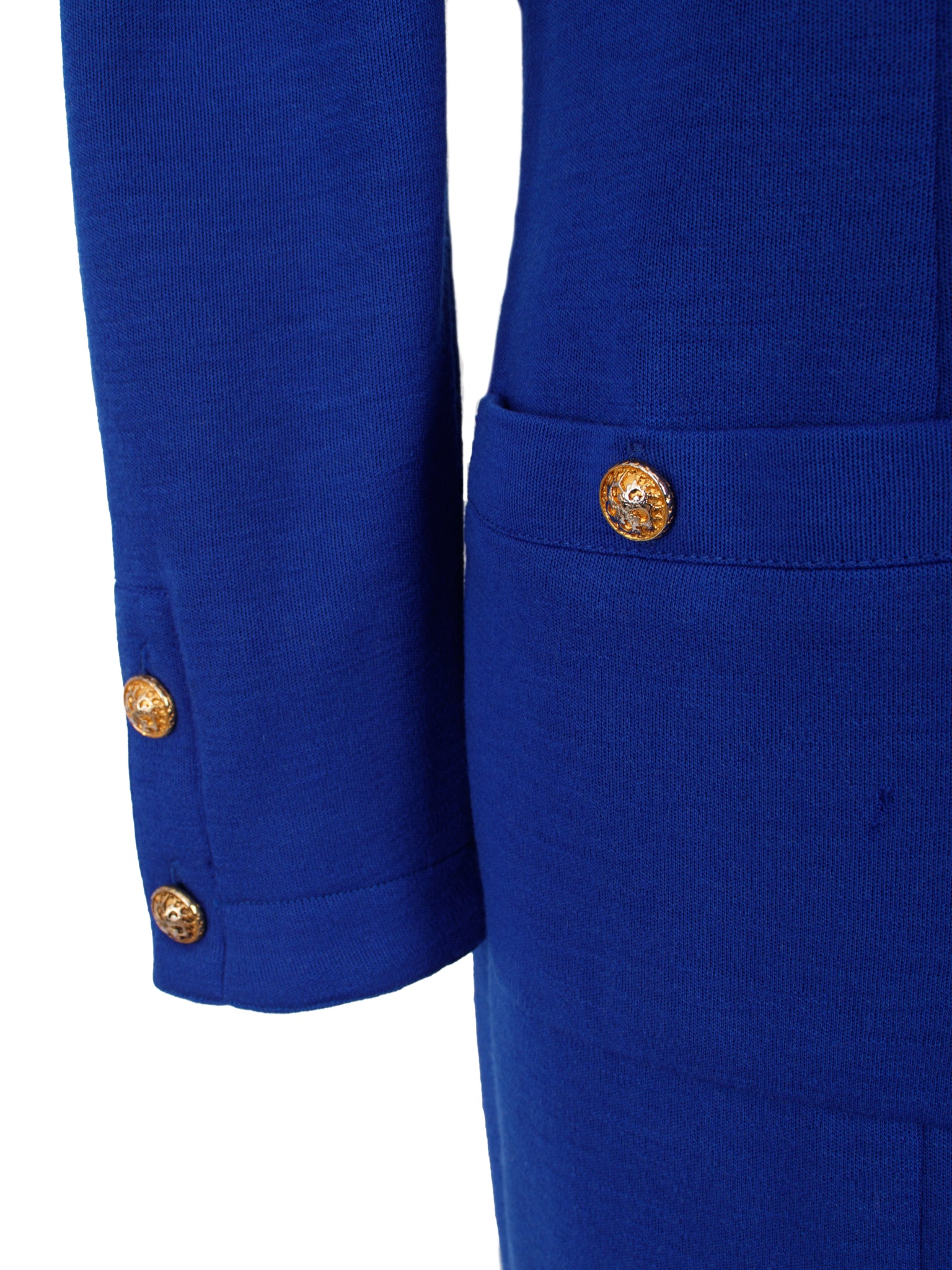 1980's Chanel Boutique Wool Knit Dress