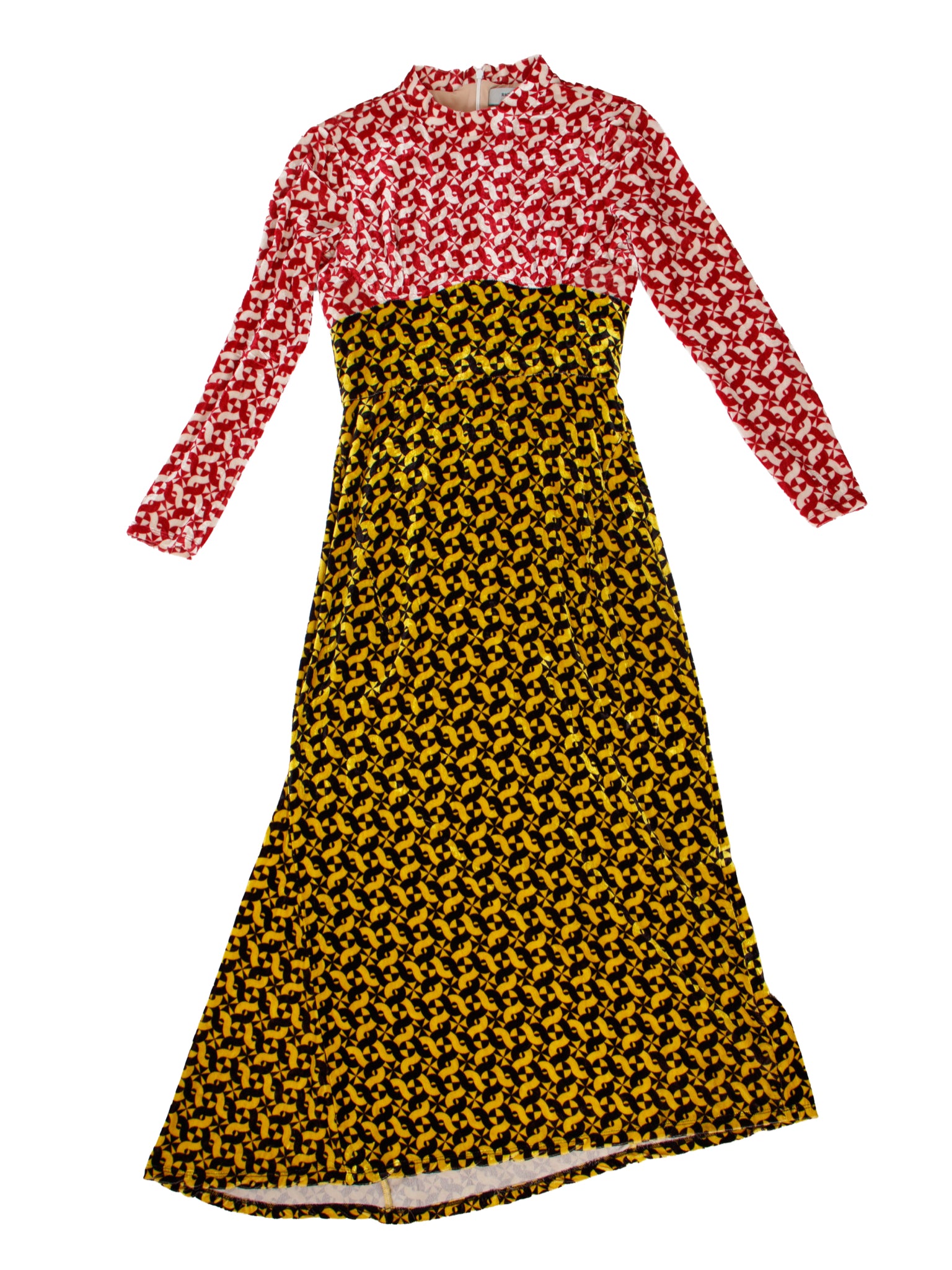 Rachel Comey Converge Velvet Swirl Print Dress